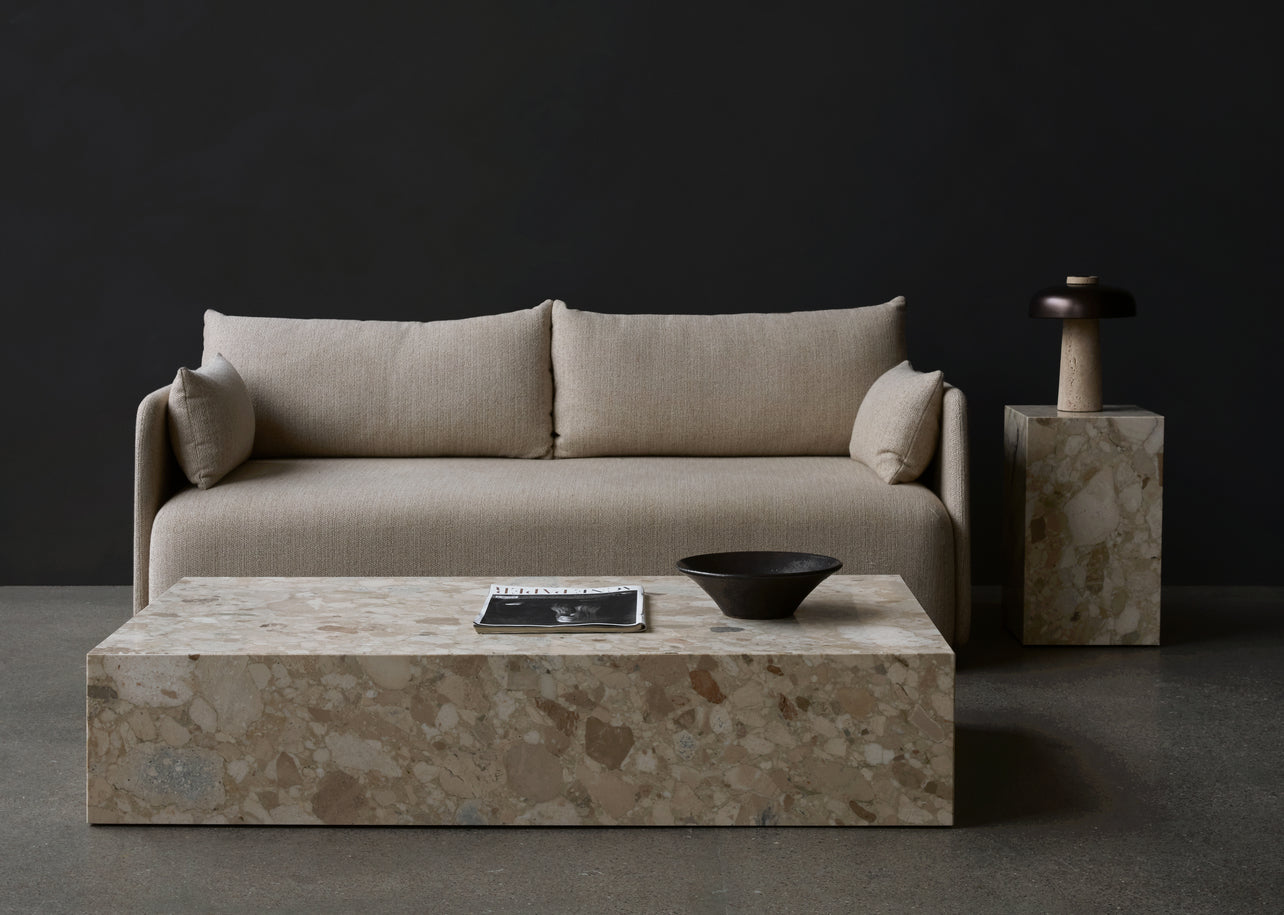 Sofa 3-sitzig OFFSET creme