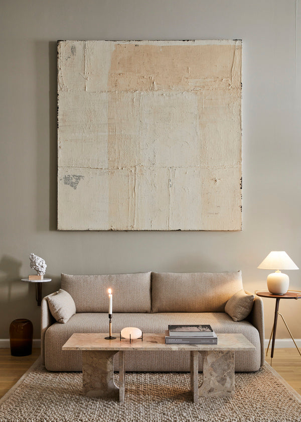 Sofa 3-sitzig OFFSET creme