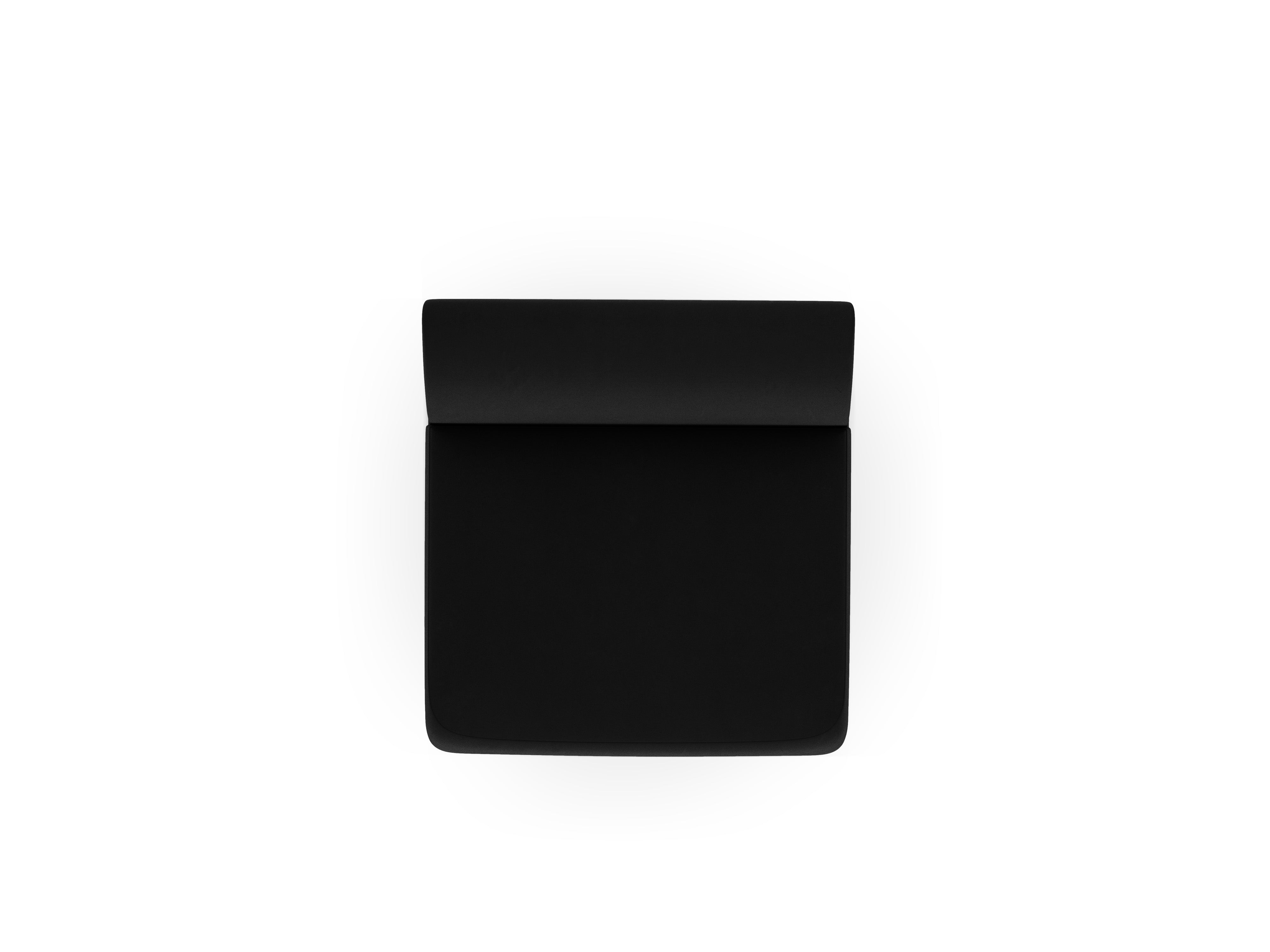 Armchair / velvet module MILEY black