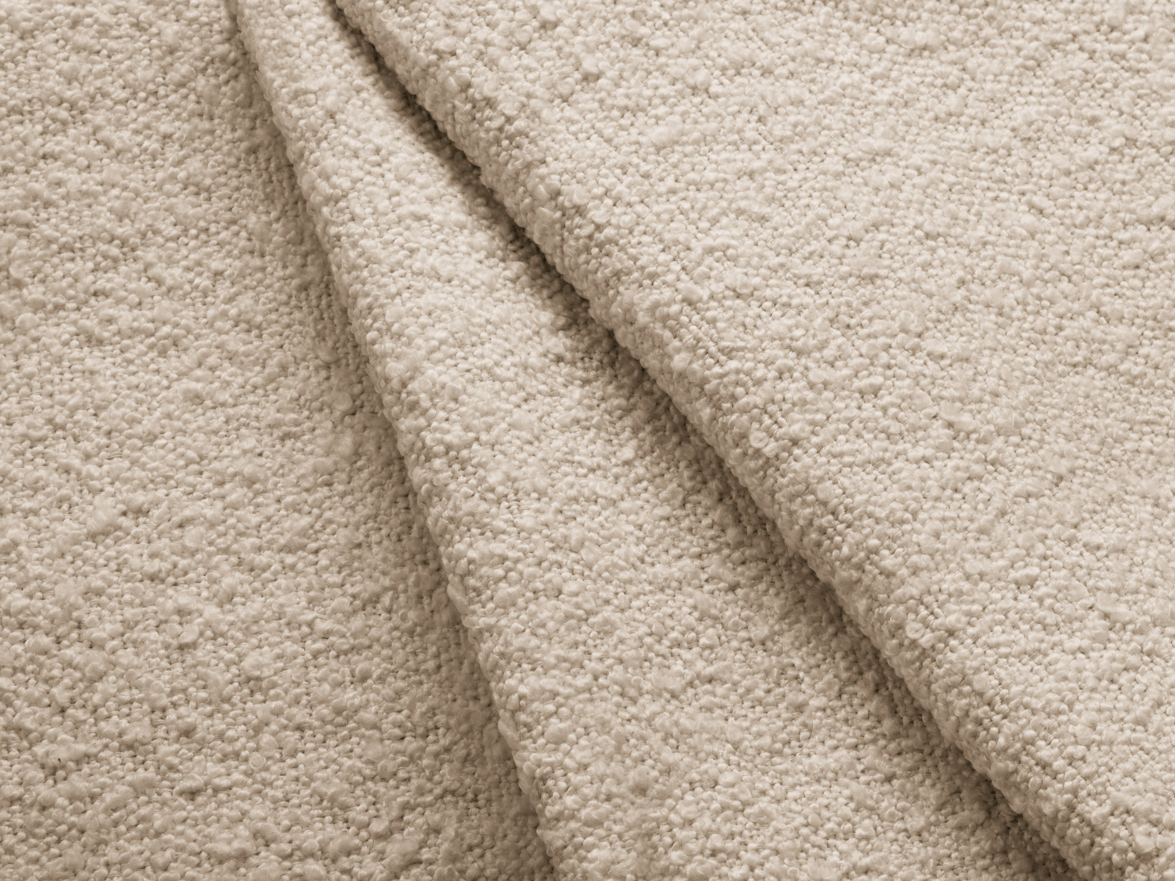 Szezlong 2-sitzig links MILEY beige Boucle
