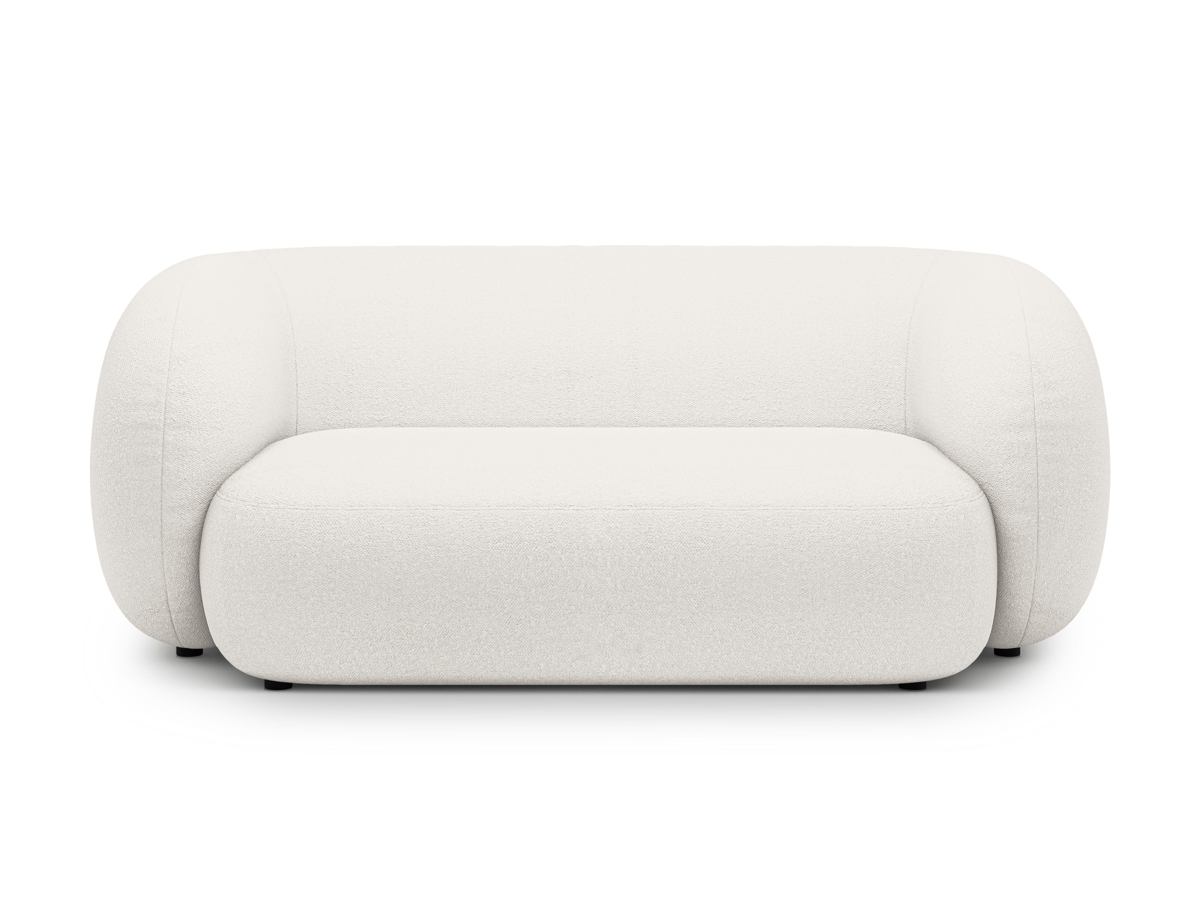 Sofa 2-osobowa KATE biały boucle