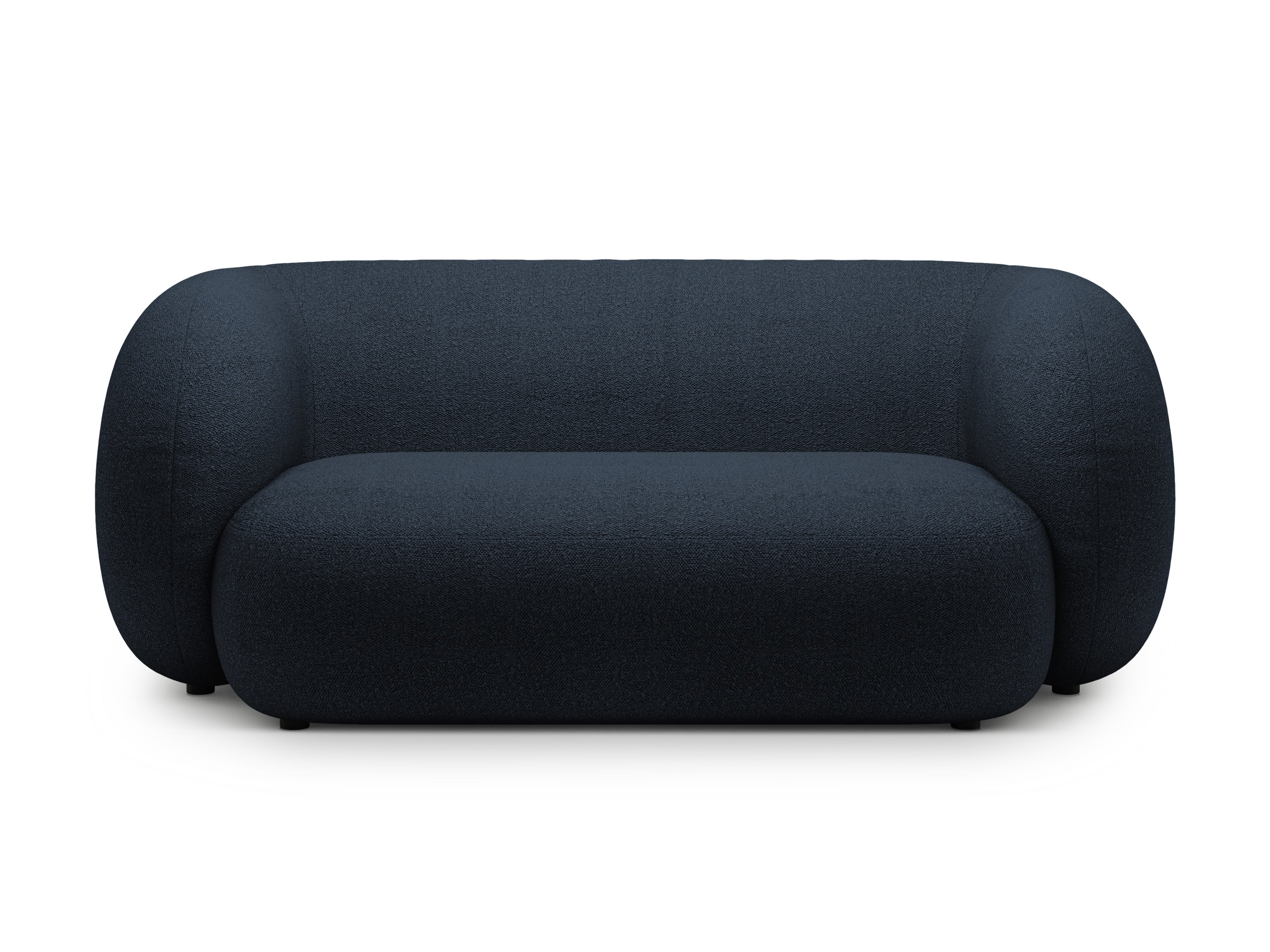 Sofa 2-osobowa KATE granatowy boucle