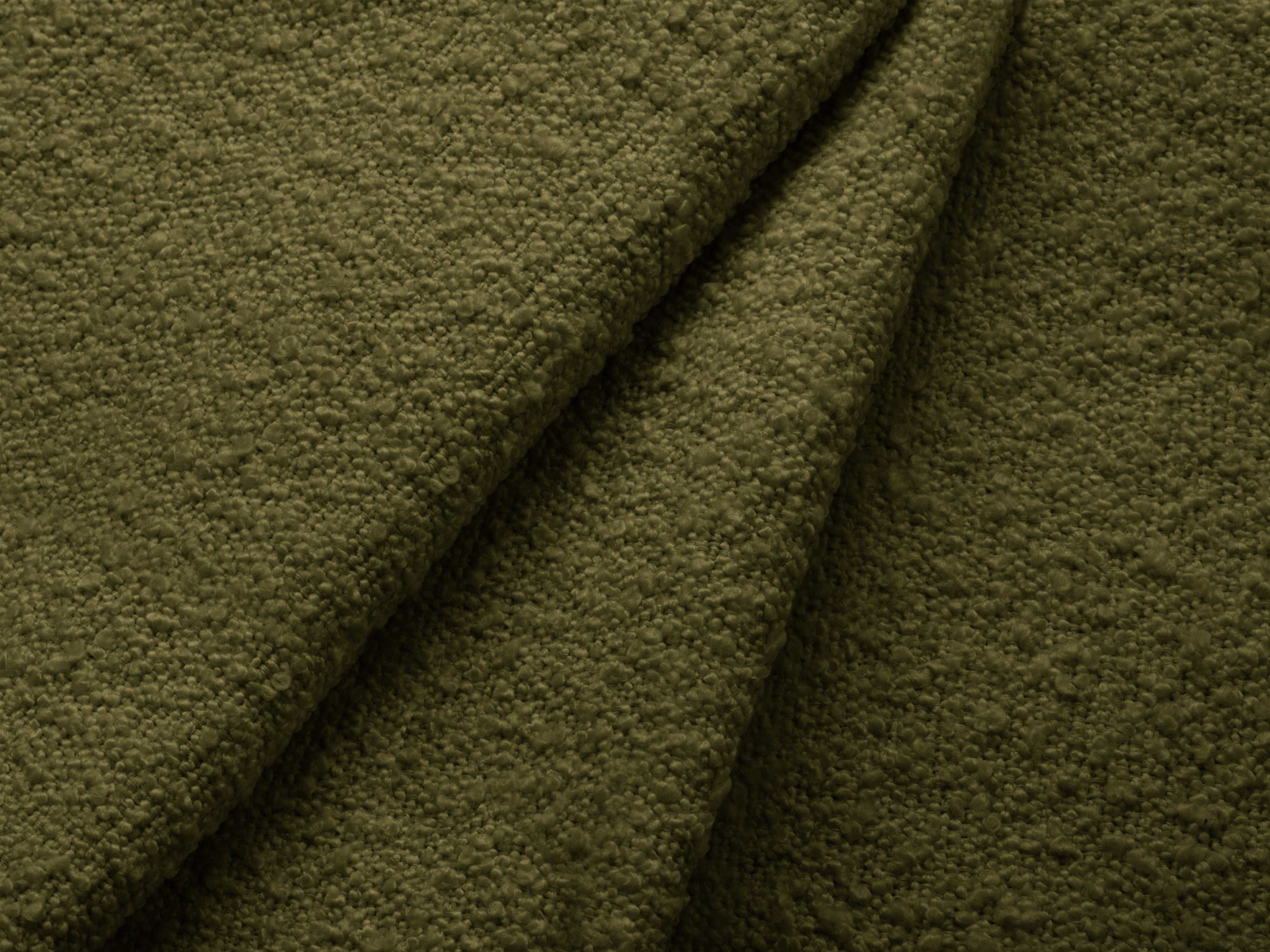 Sofa 2-sitzig MILEY grün Boucle