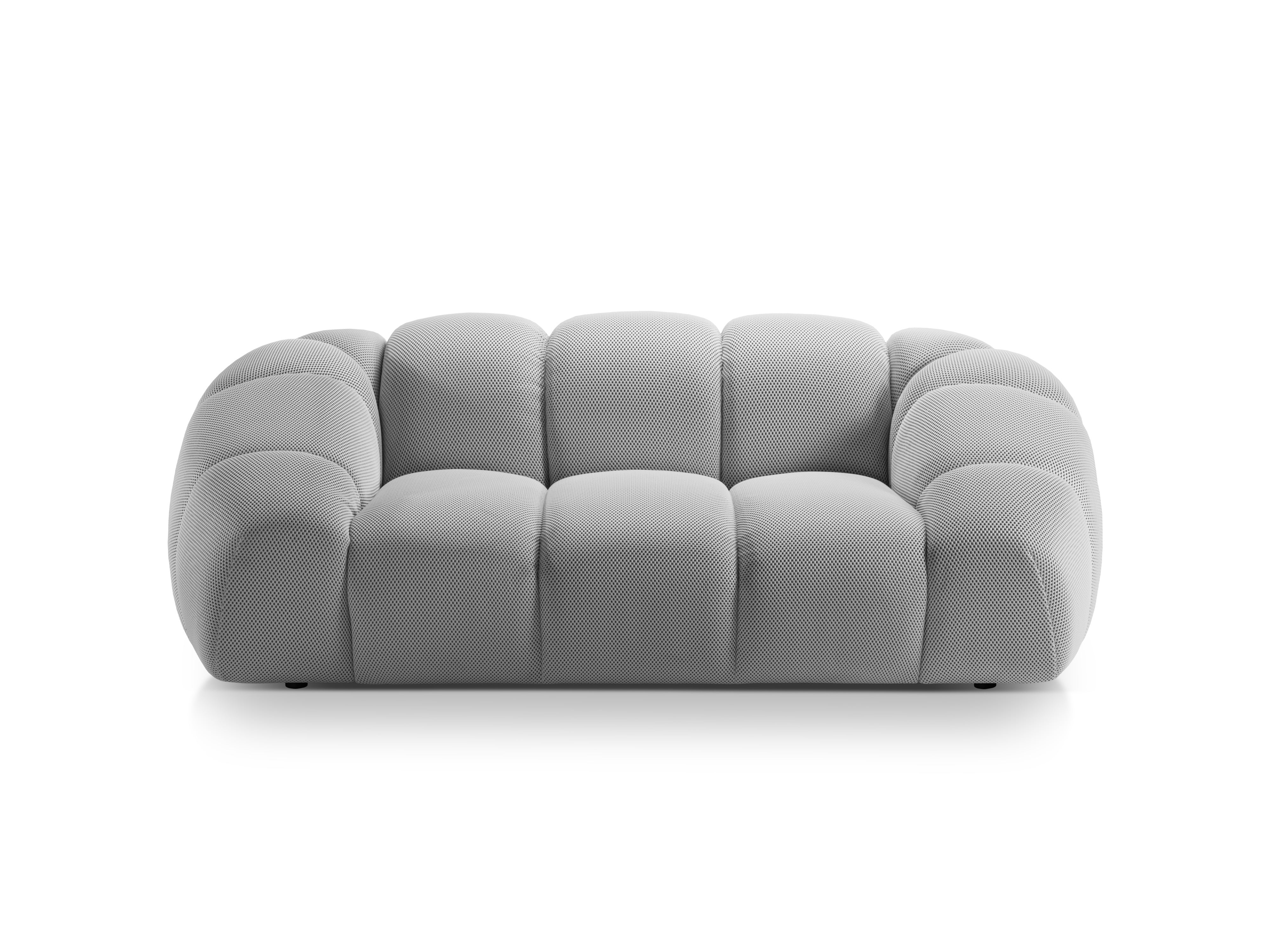 Sofa 2-osobowa DIANA srebrny