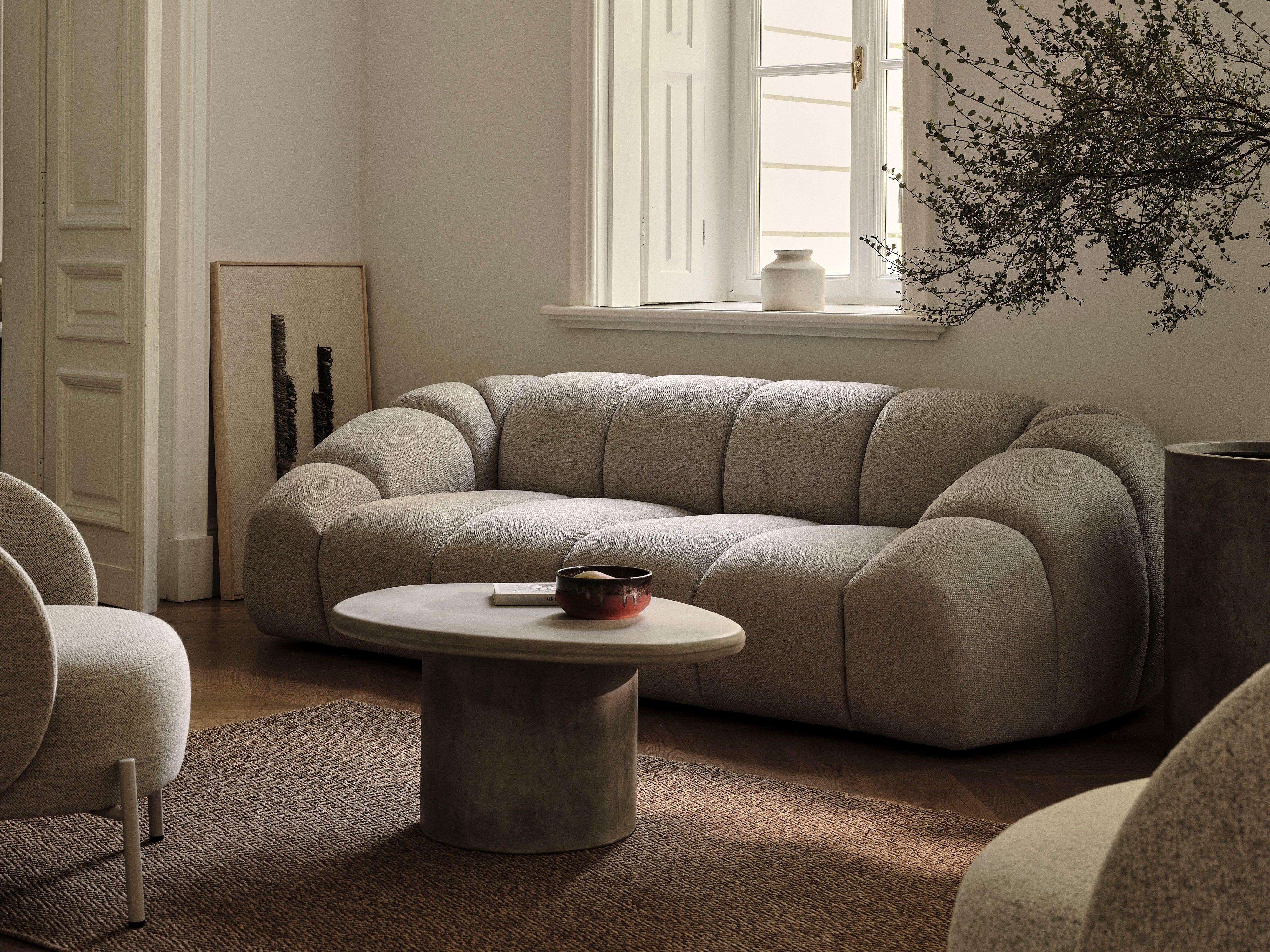 Velvet Left Corner Sofa, "Diana", 4 Seats, Green, 334x182x72
Made in Europe