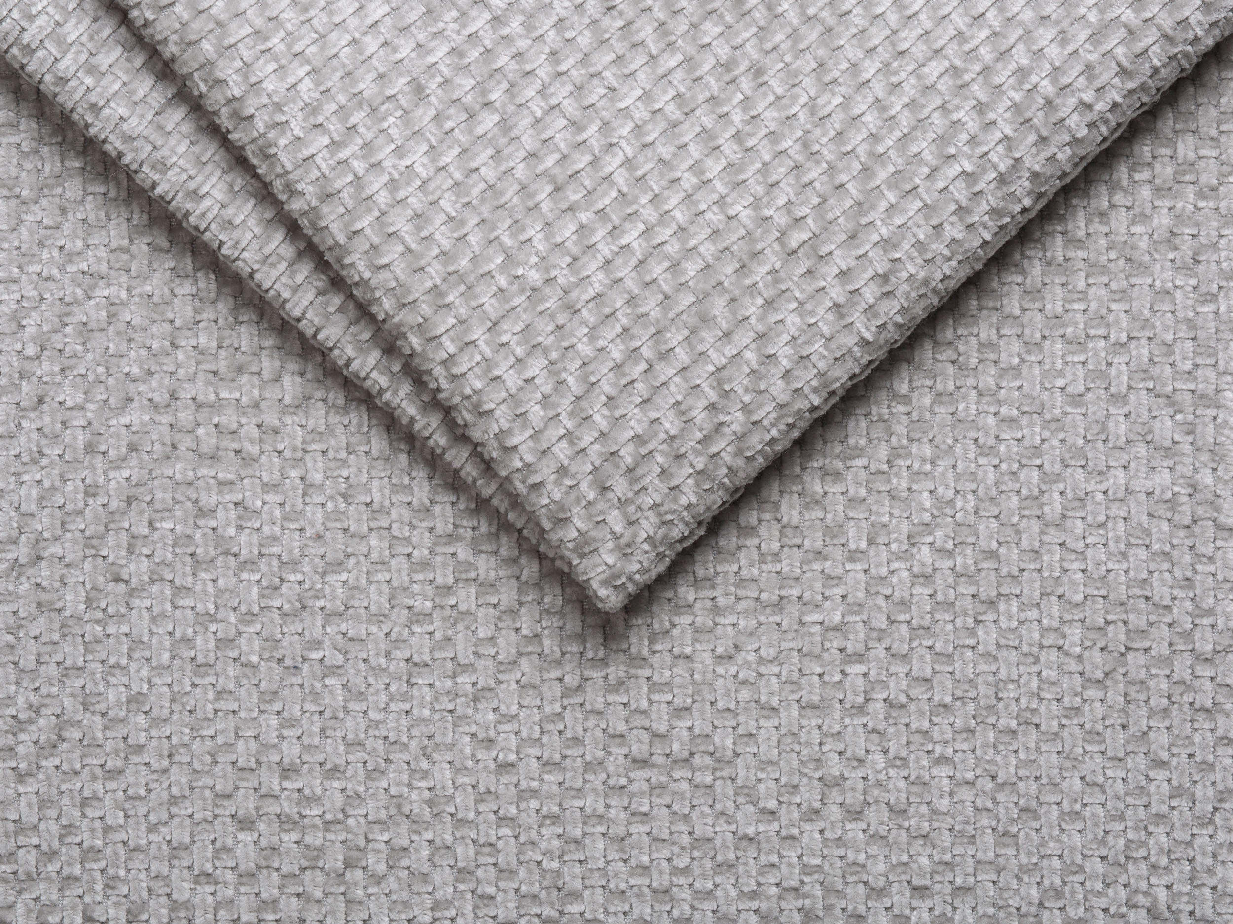 2-seater Sofa MILEY gray chenille