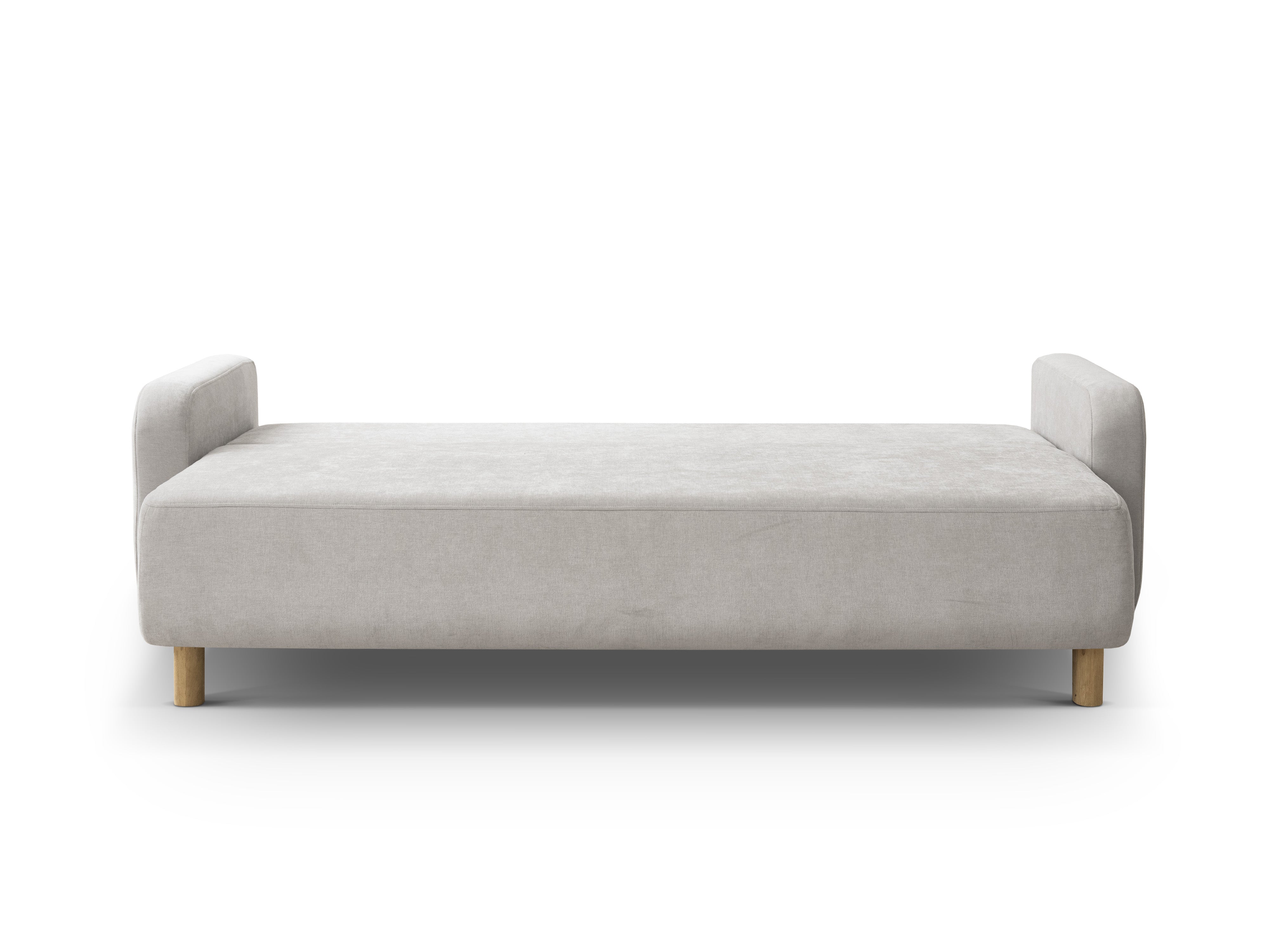 Sofa 3-Sitzer mit Schlaffunktion ELEN beige Chenille [Monika] [Julia spr]