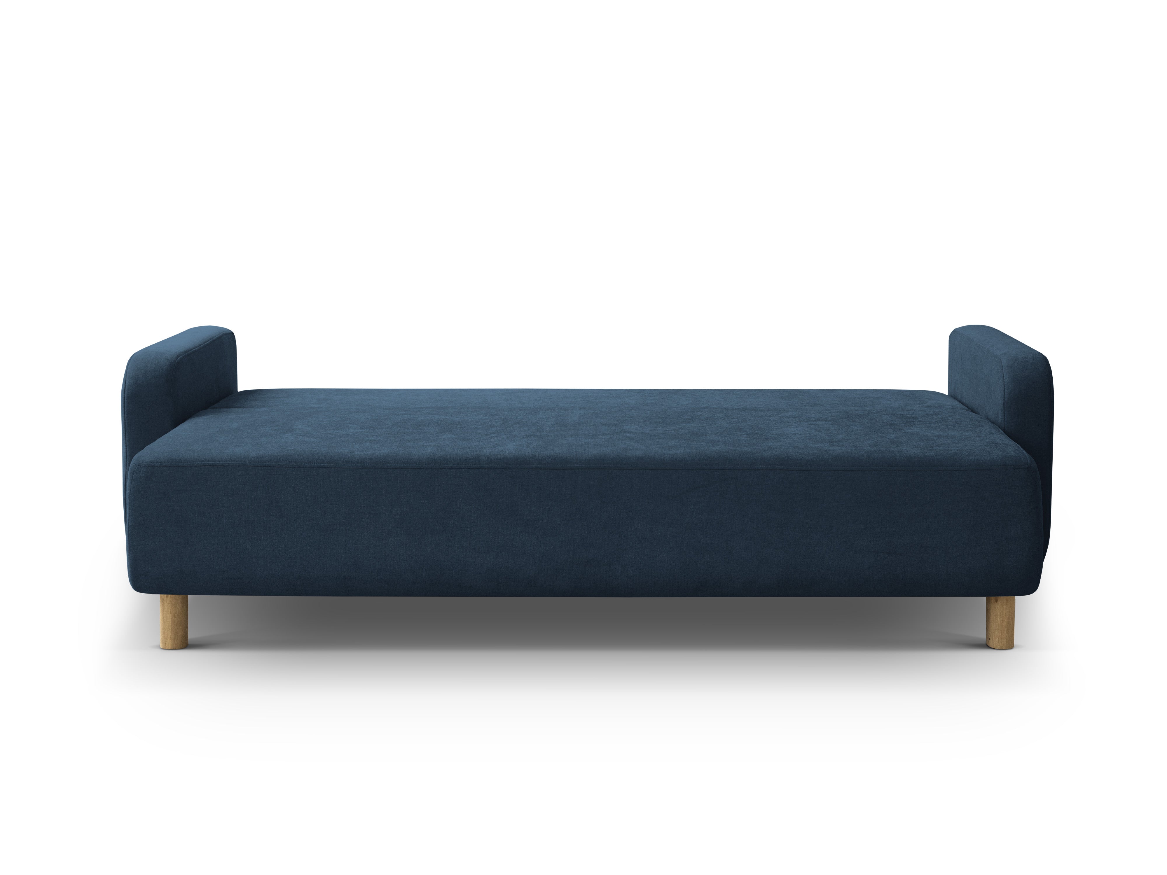 Sofa 3-Sitzer mit Schlaffunktion ELEN marineblaues Chenille [Monika] [Julia spr]