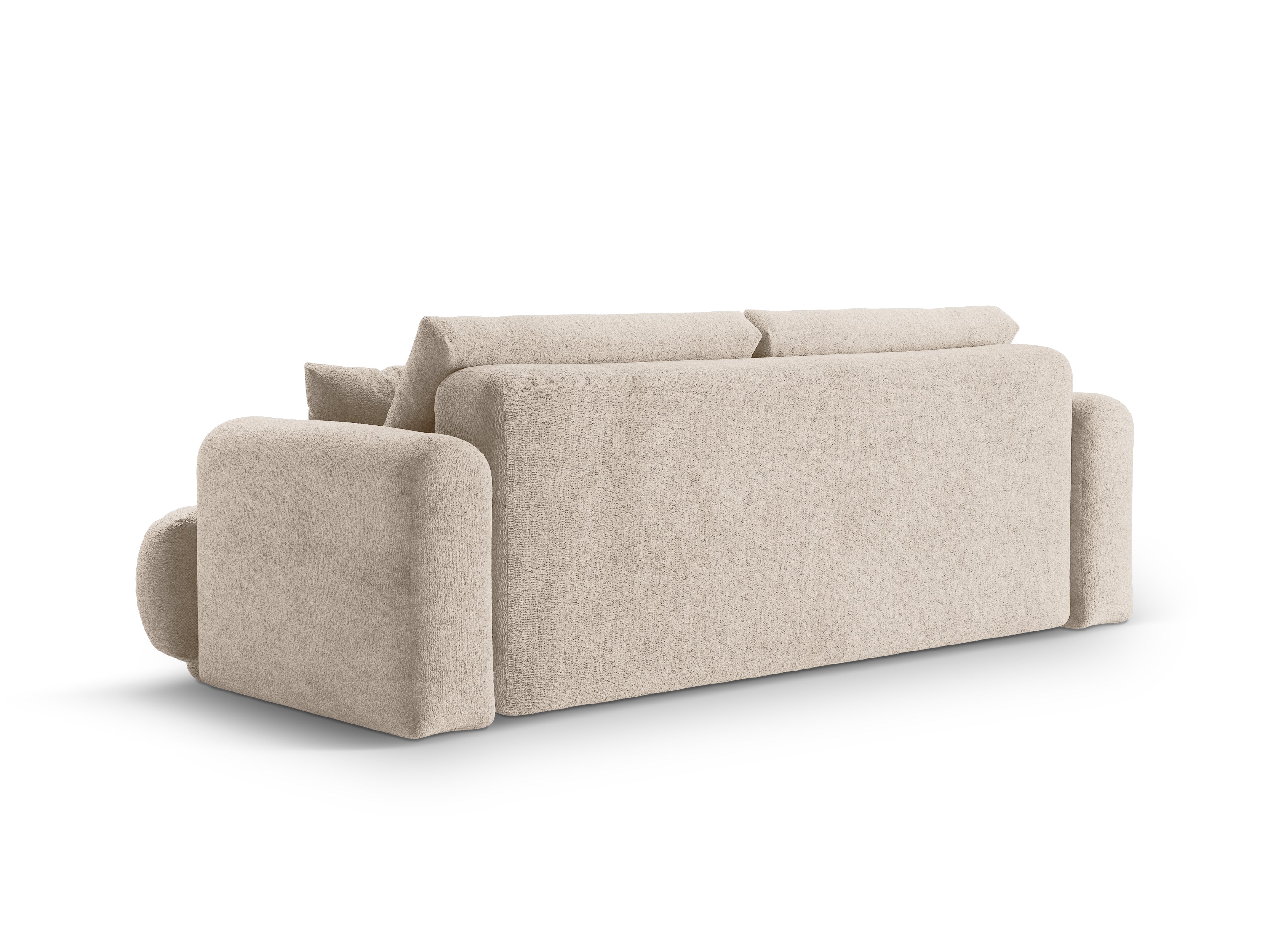 Sofa z funkcją spania ELLA piaskowy