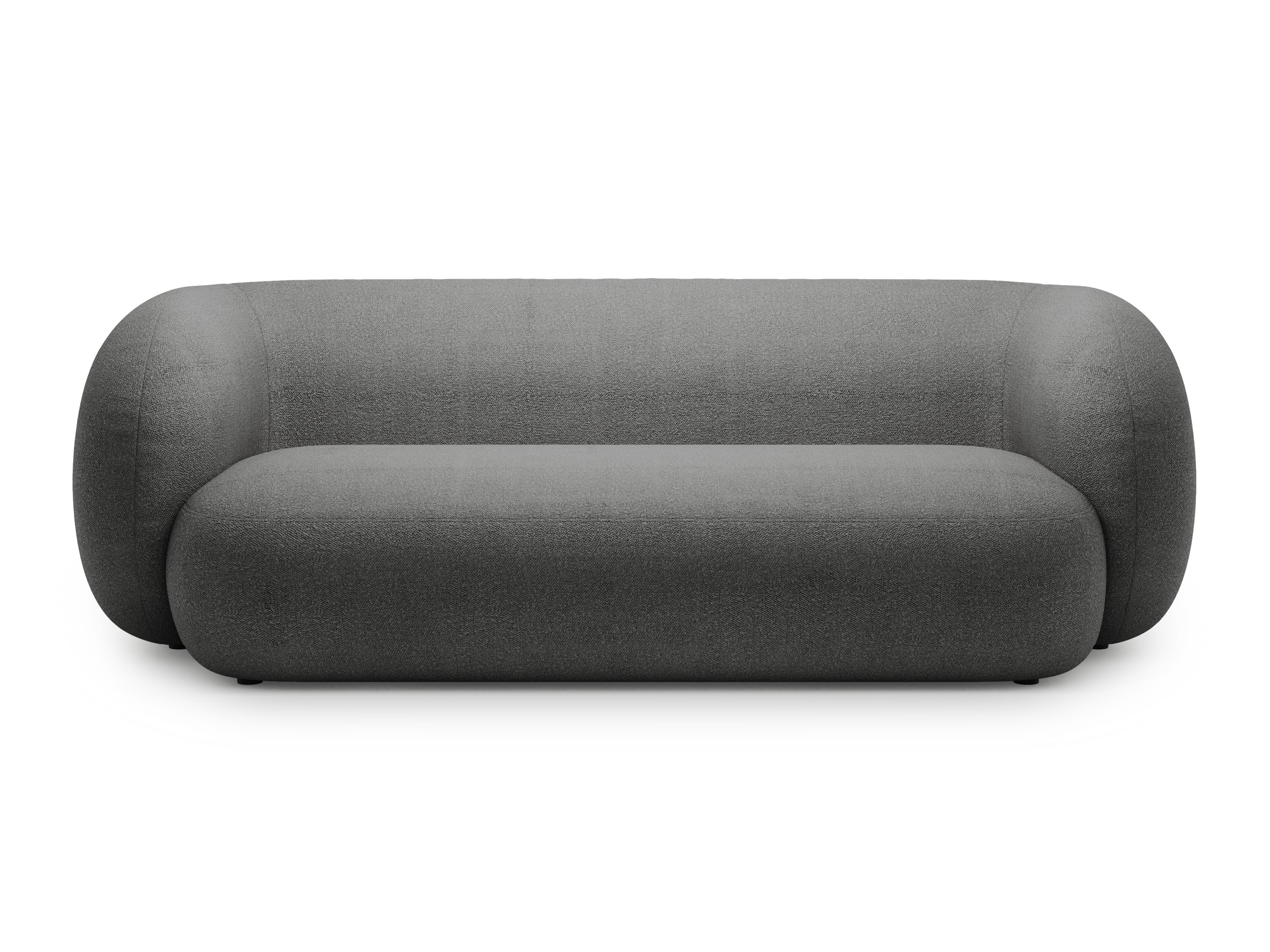 3-seater Sofa KATE dark gray boucle [Monika] [Amelia spr]