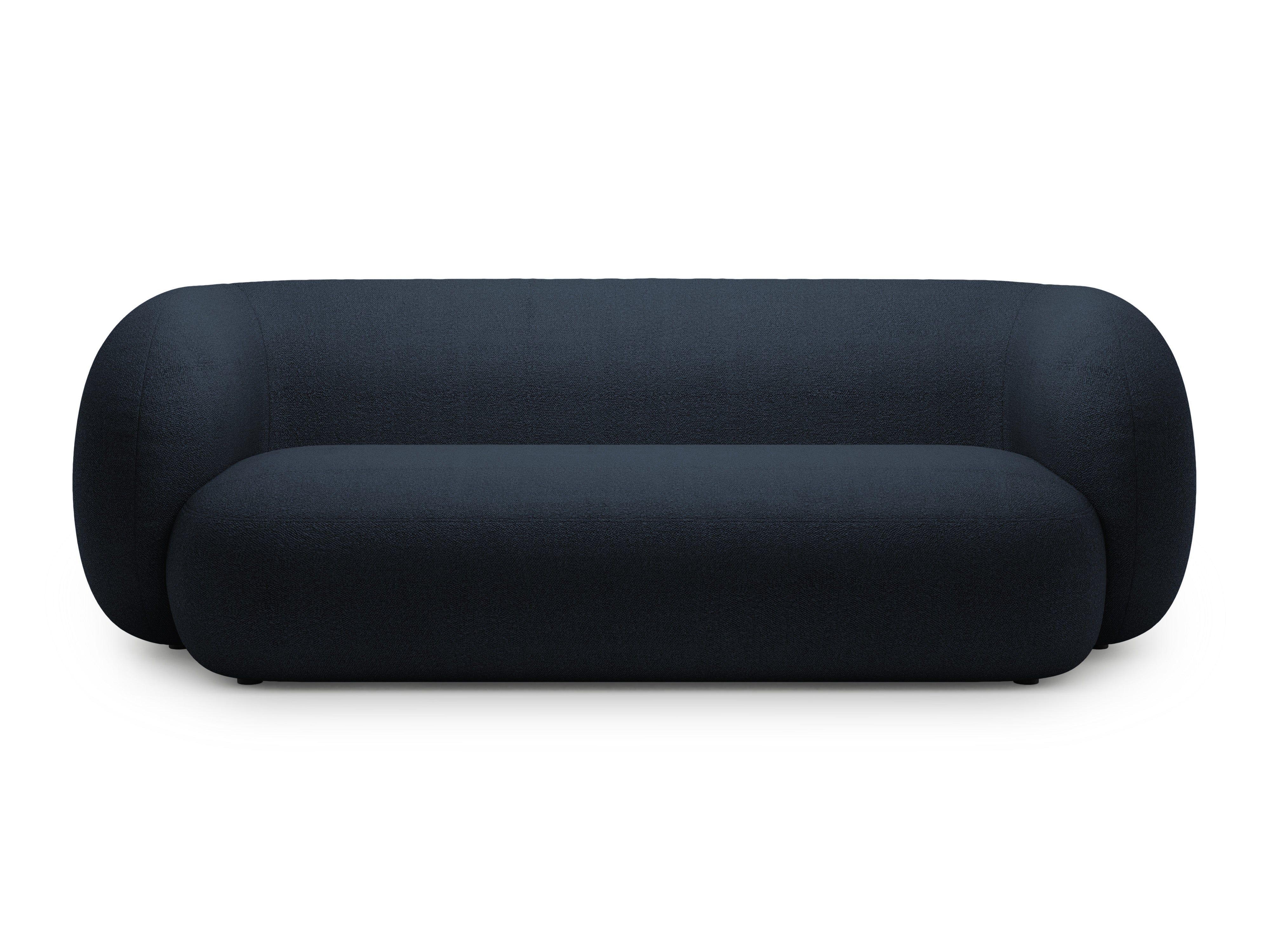 Sofa 3-osobowa KATE granatowy boucle