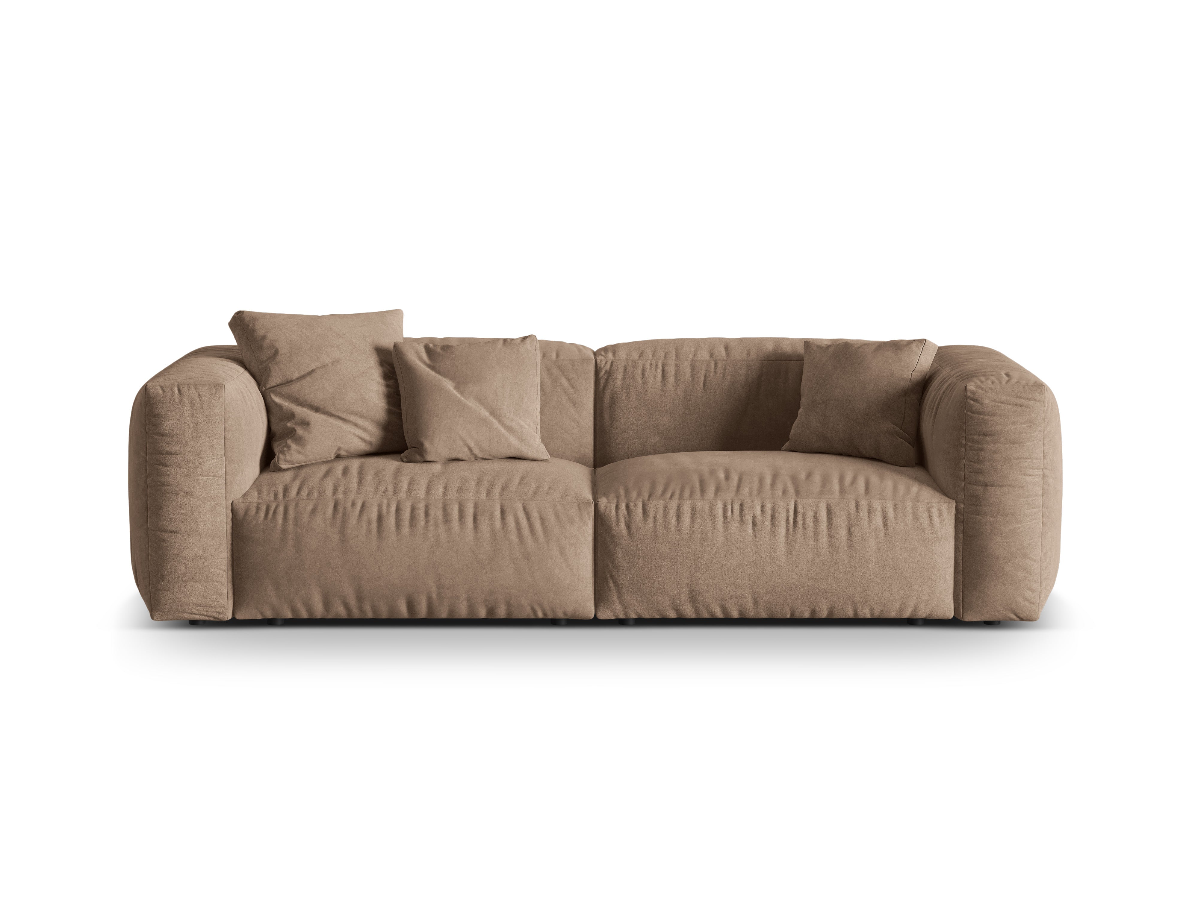 Modulares Sofa, "Martina", 3 Sitze, dunkler Beige, 240x106x75
In Europa gemacht