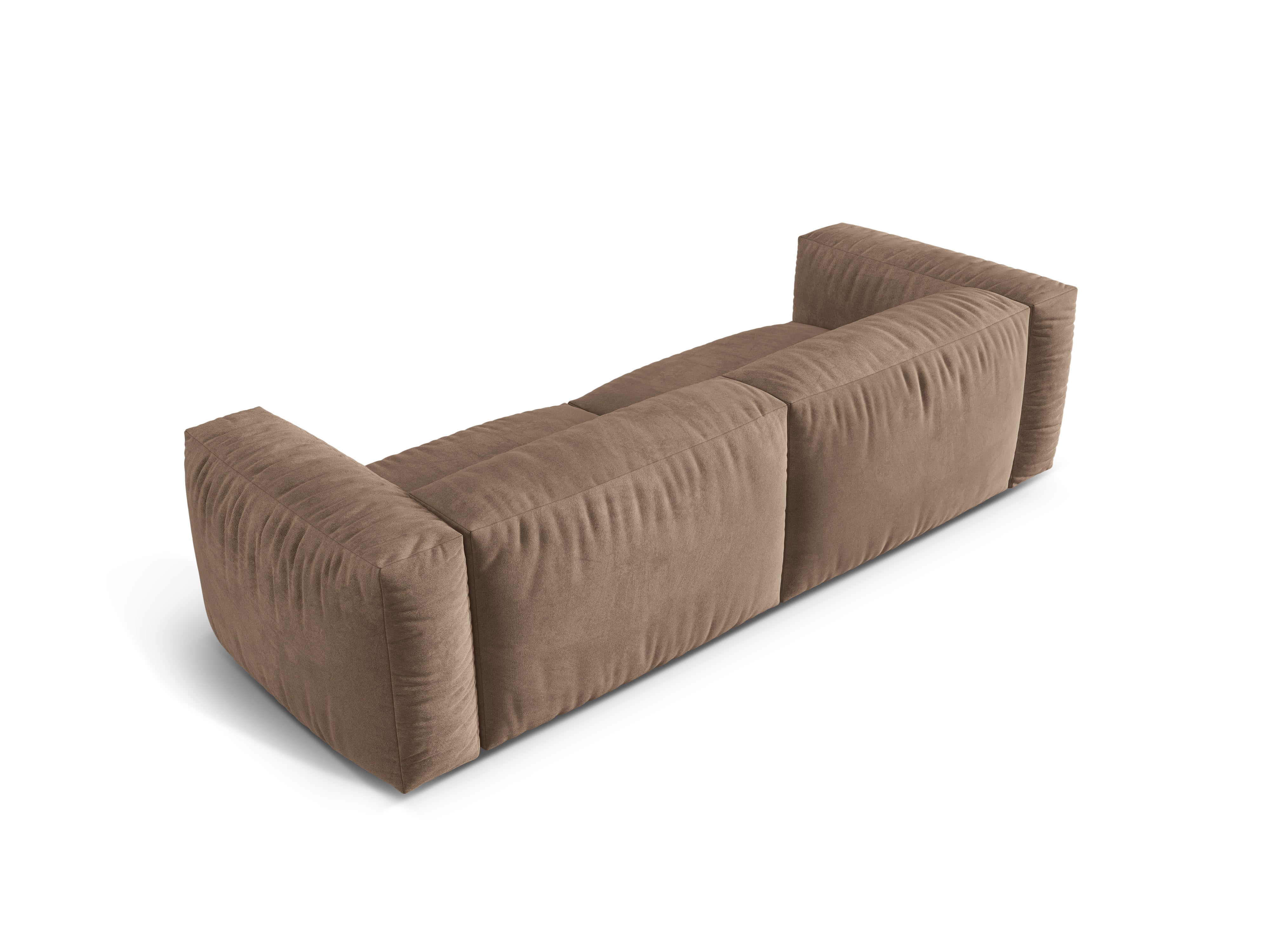 Modulares Sofa, "Martina", 3 Sitze, dunkler Beige, 240x106x75
In Europa gemacht