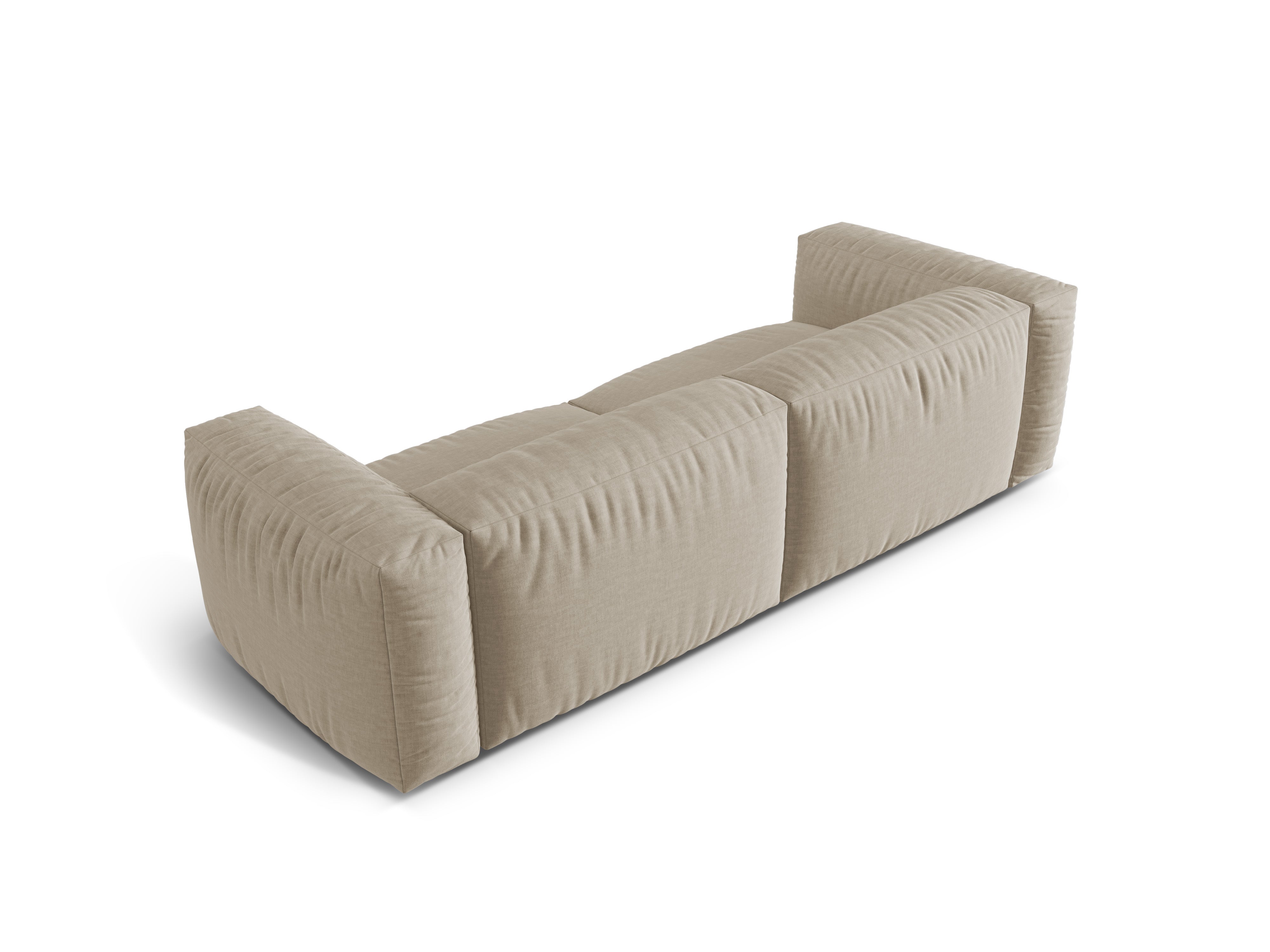 Modulares Sofa, "Martina", 3 Sitze, leichter Beige, 240x106x75
In Europa gemacht