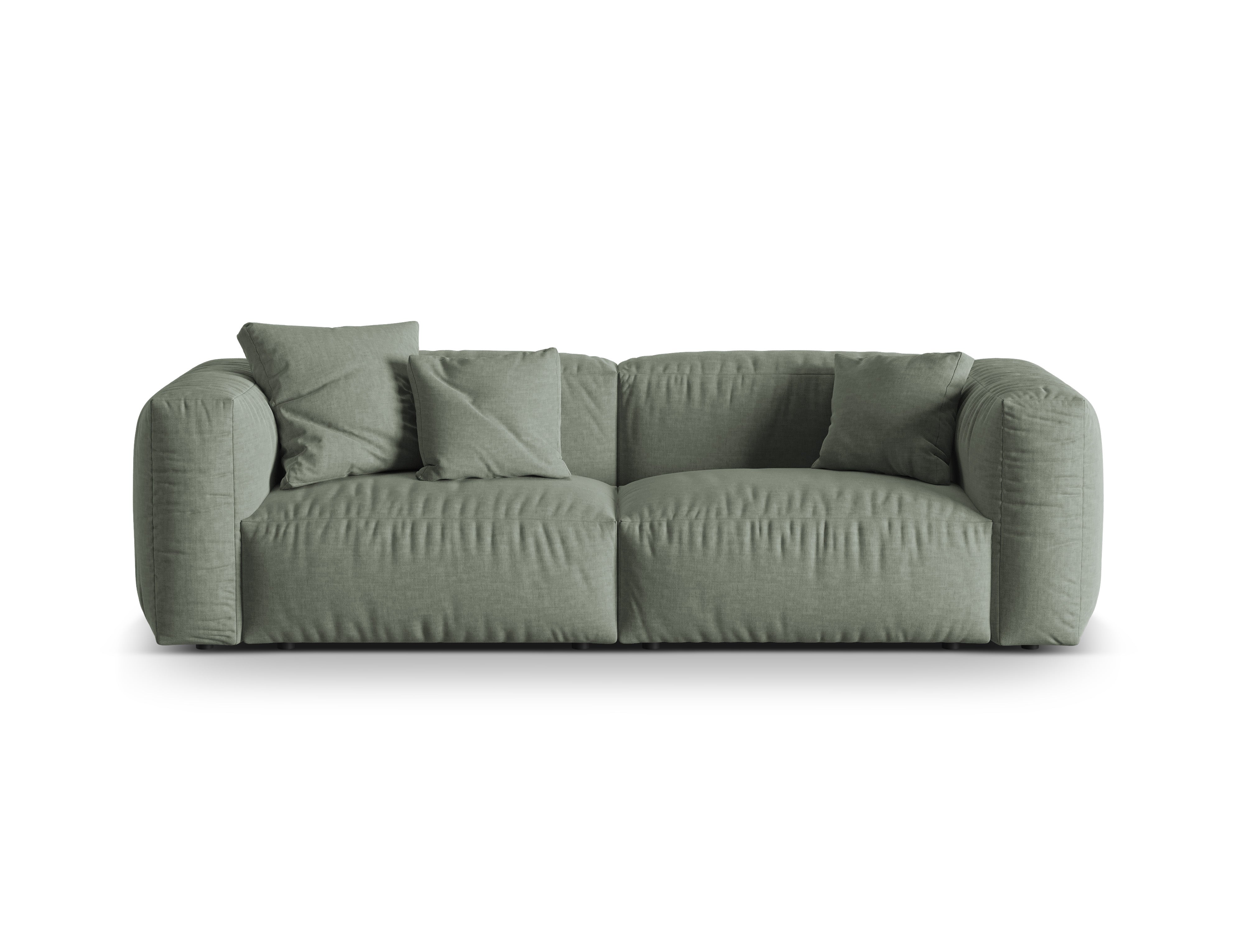 Modular Sofa, "Martina", 3 Seats, Moss Green, 240x106x75
Made in Europe