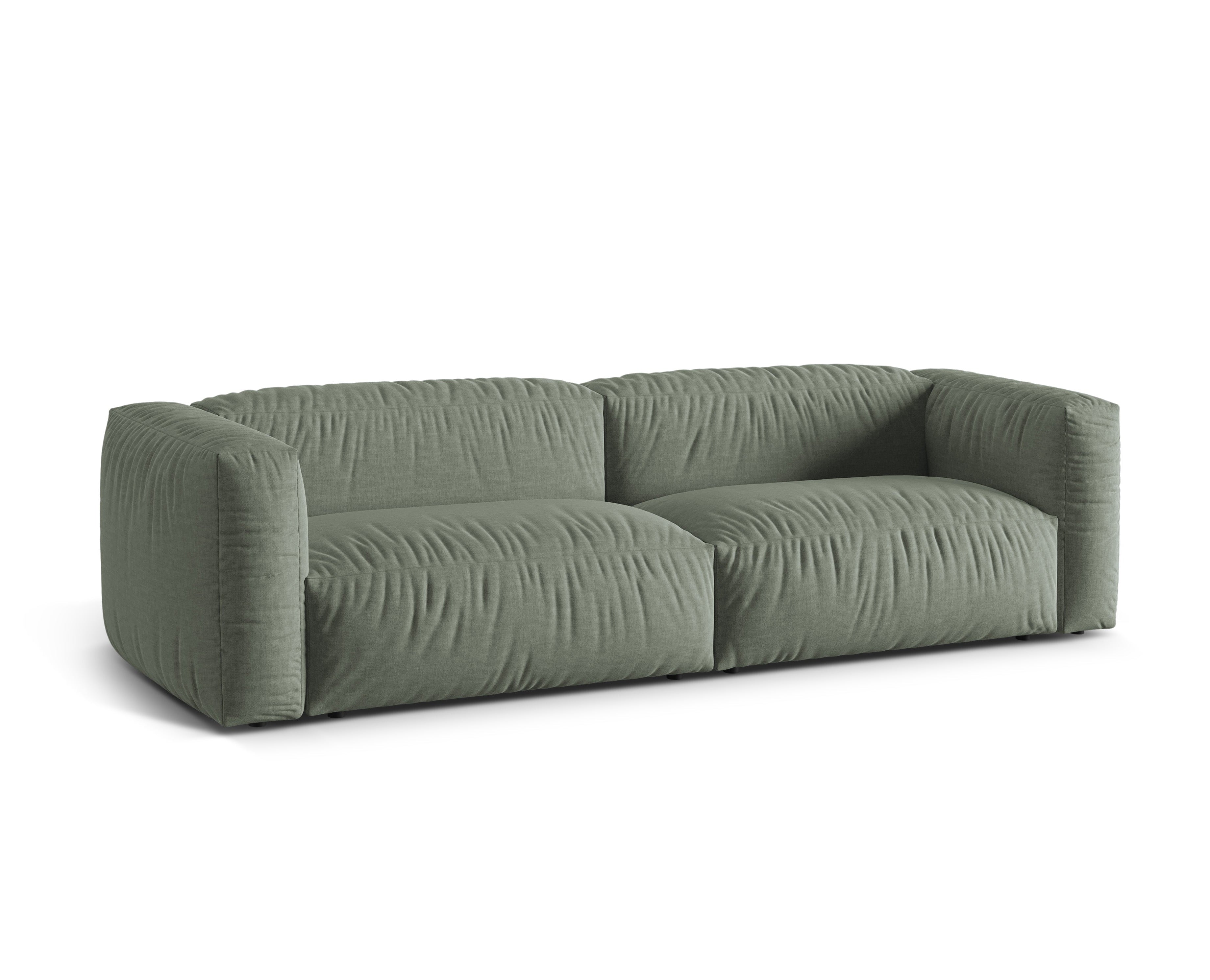 Modulares Sofa, "Martina", 3 Sitze, Moss Green, 240x106x75
In Europa gemacht