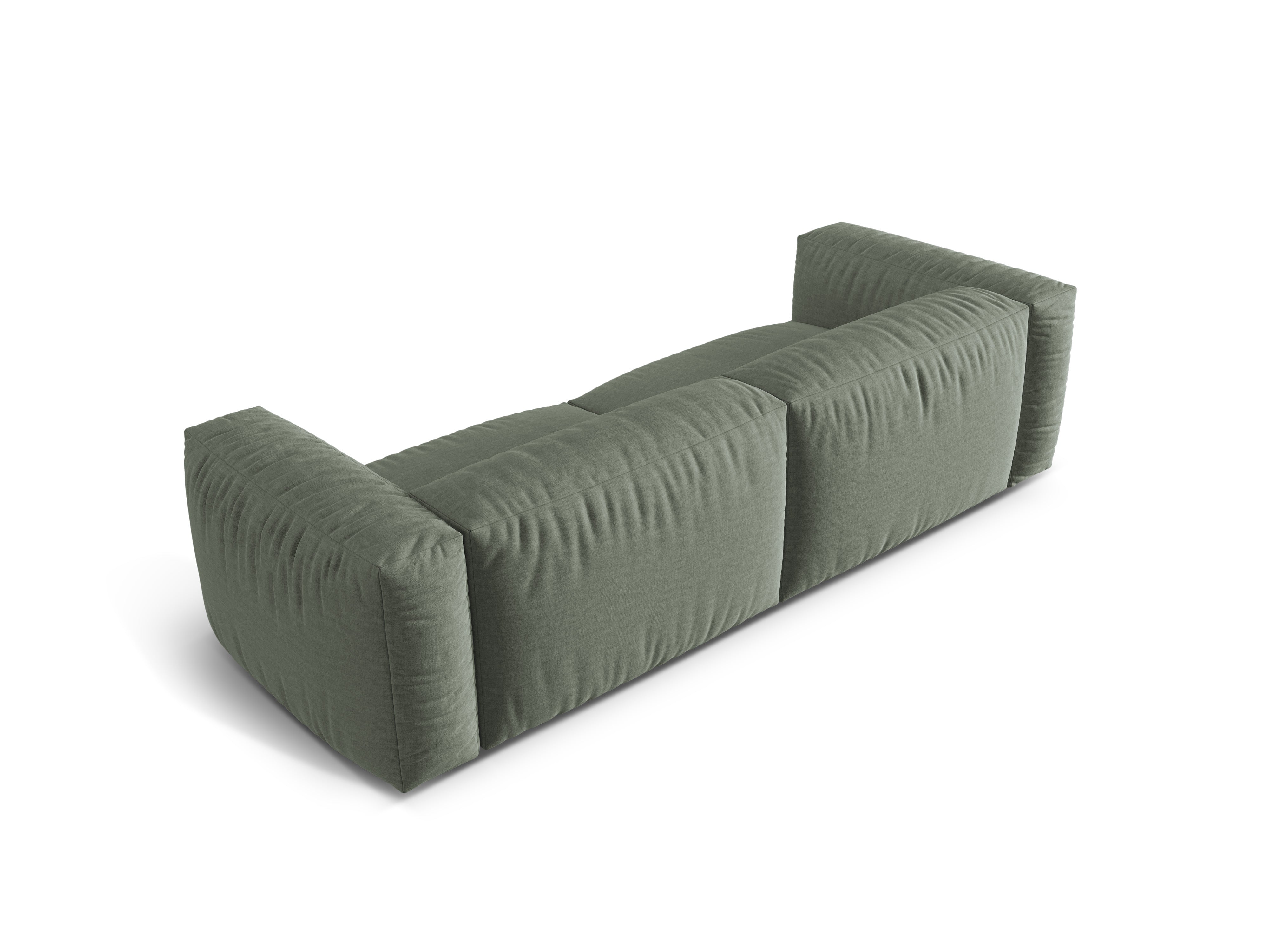 Modulares Sofa, "Martina", 3 Sitze, Moss Green, 240x106x75
In Europa gemacht