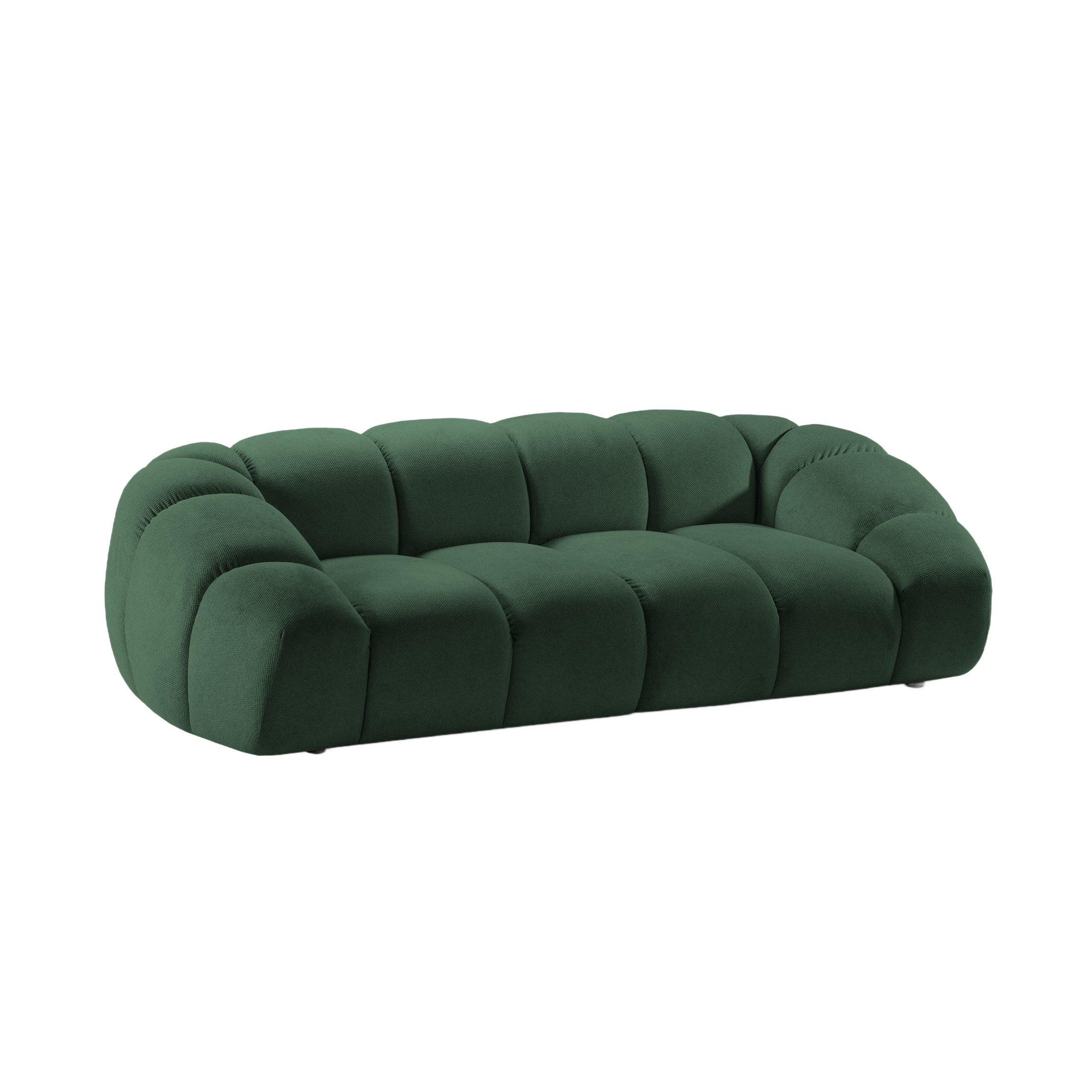Sofa 3-osobowa DIANA ciemnozielony szenil