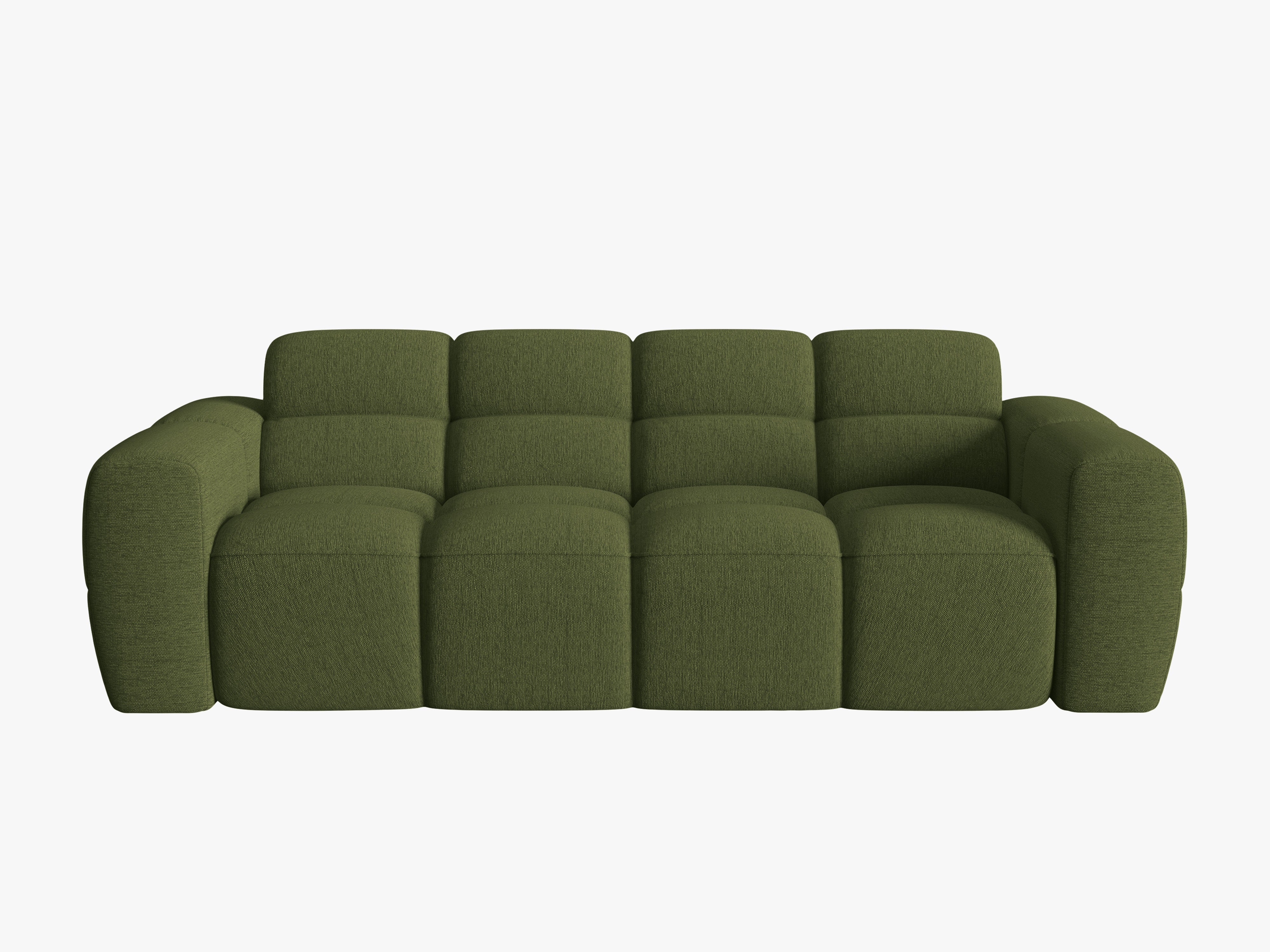 Sofa 3-osobowa LISA zielony szenil