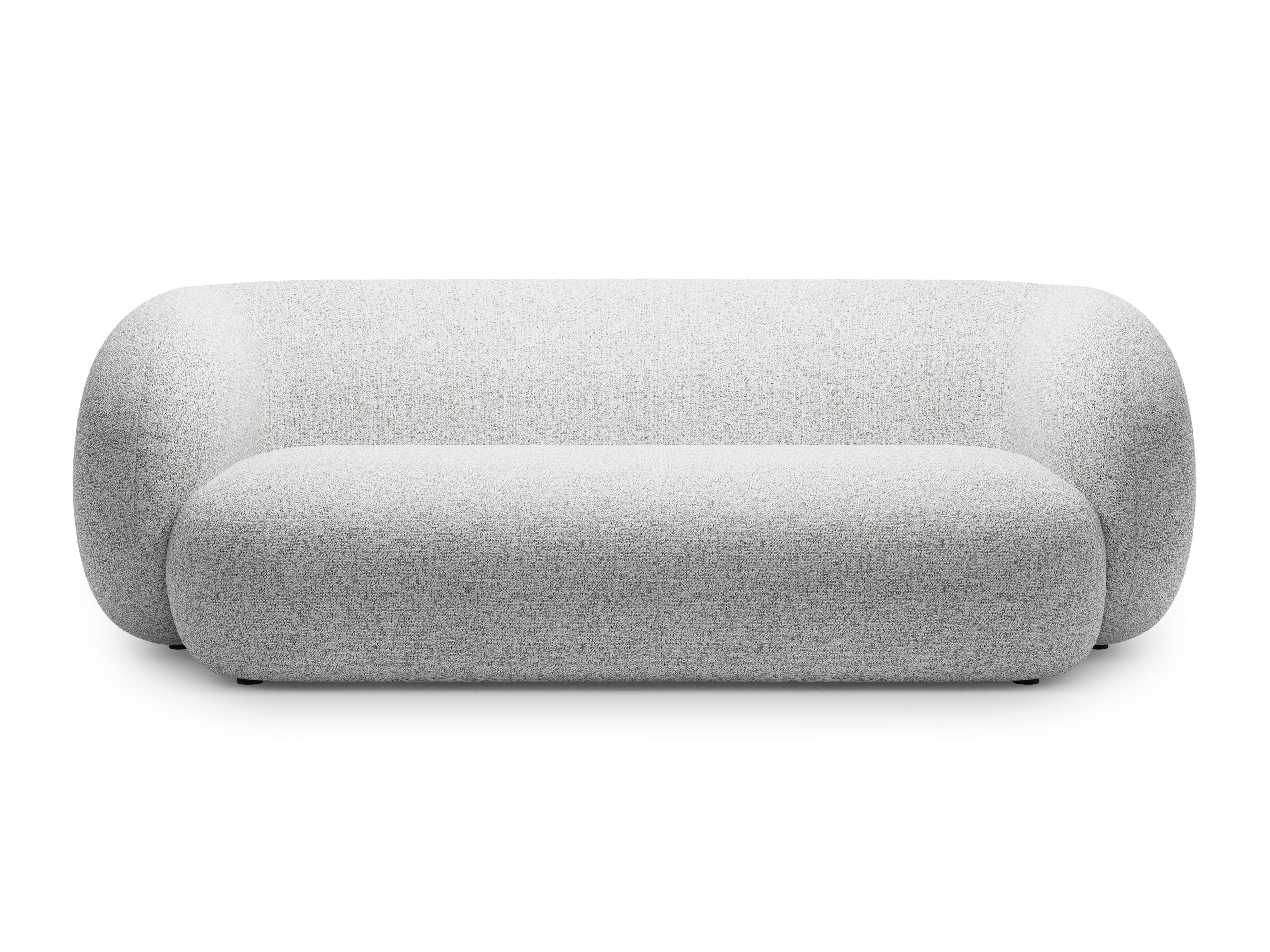 3-seater Sofa KATE light gray mélange [Monika] [Amelia spr]