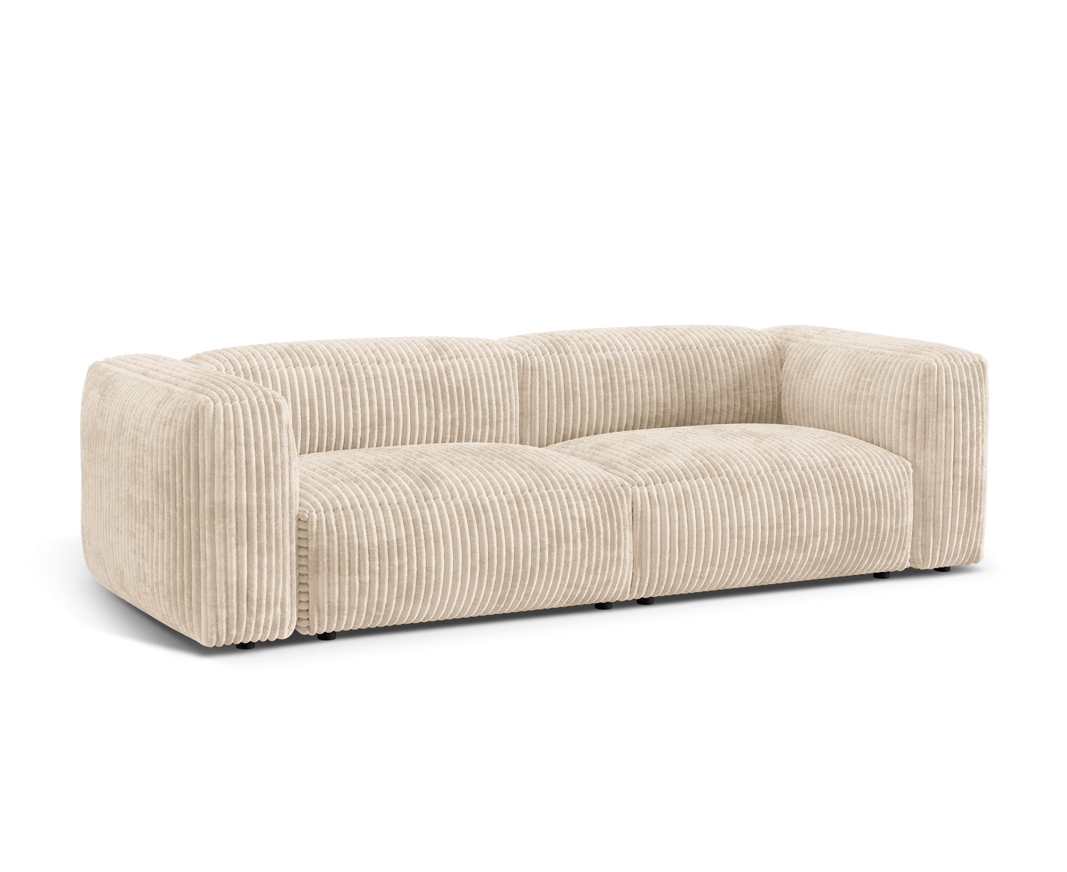 Modulares Sofa, "Martina", 3 Sitze, leichter Beige, 240x106x75
In Europa gemacht