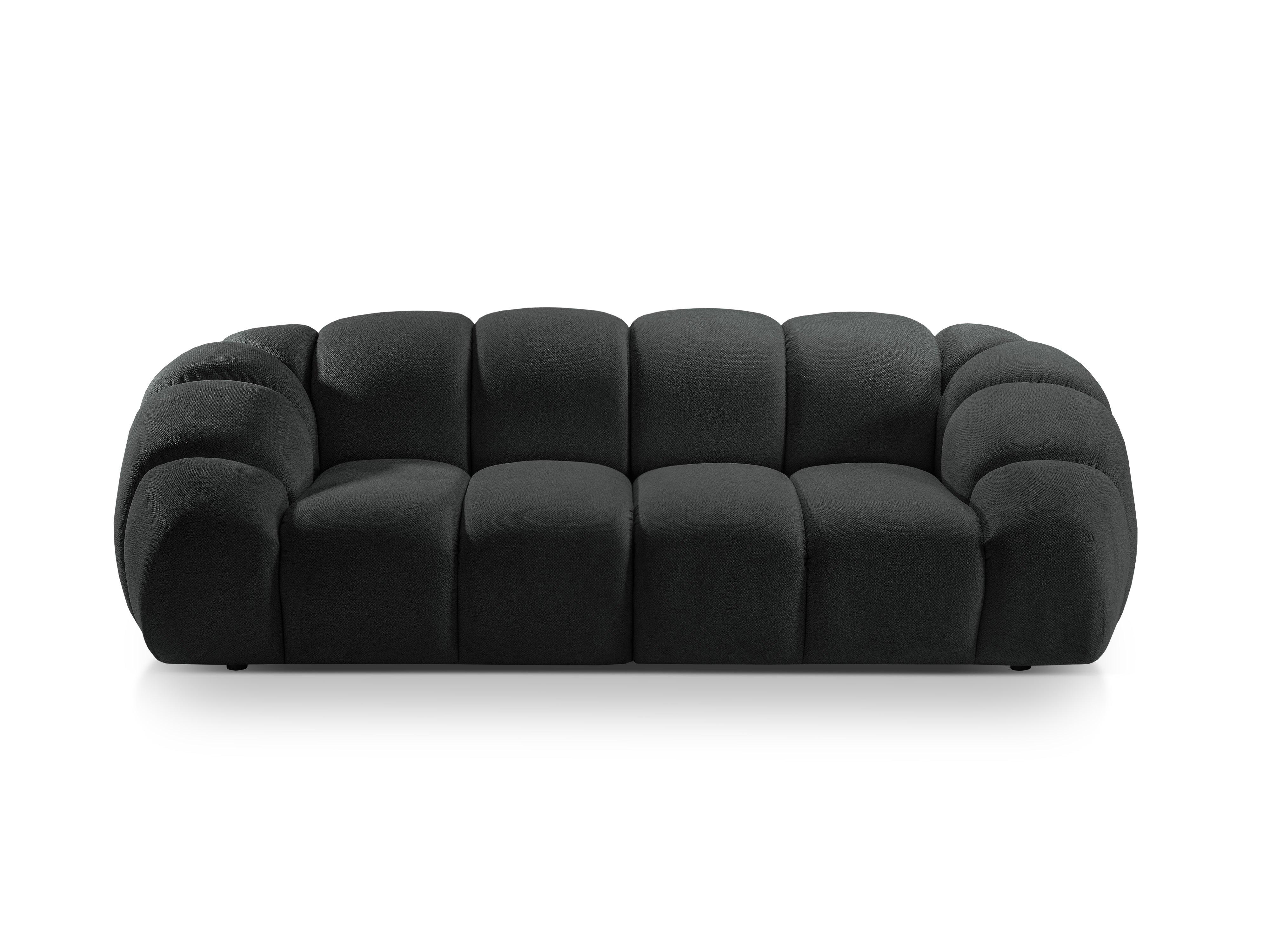 Sofa 2,5-osobowa DIANA antracytowy szenil