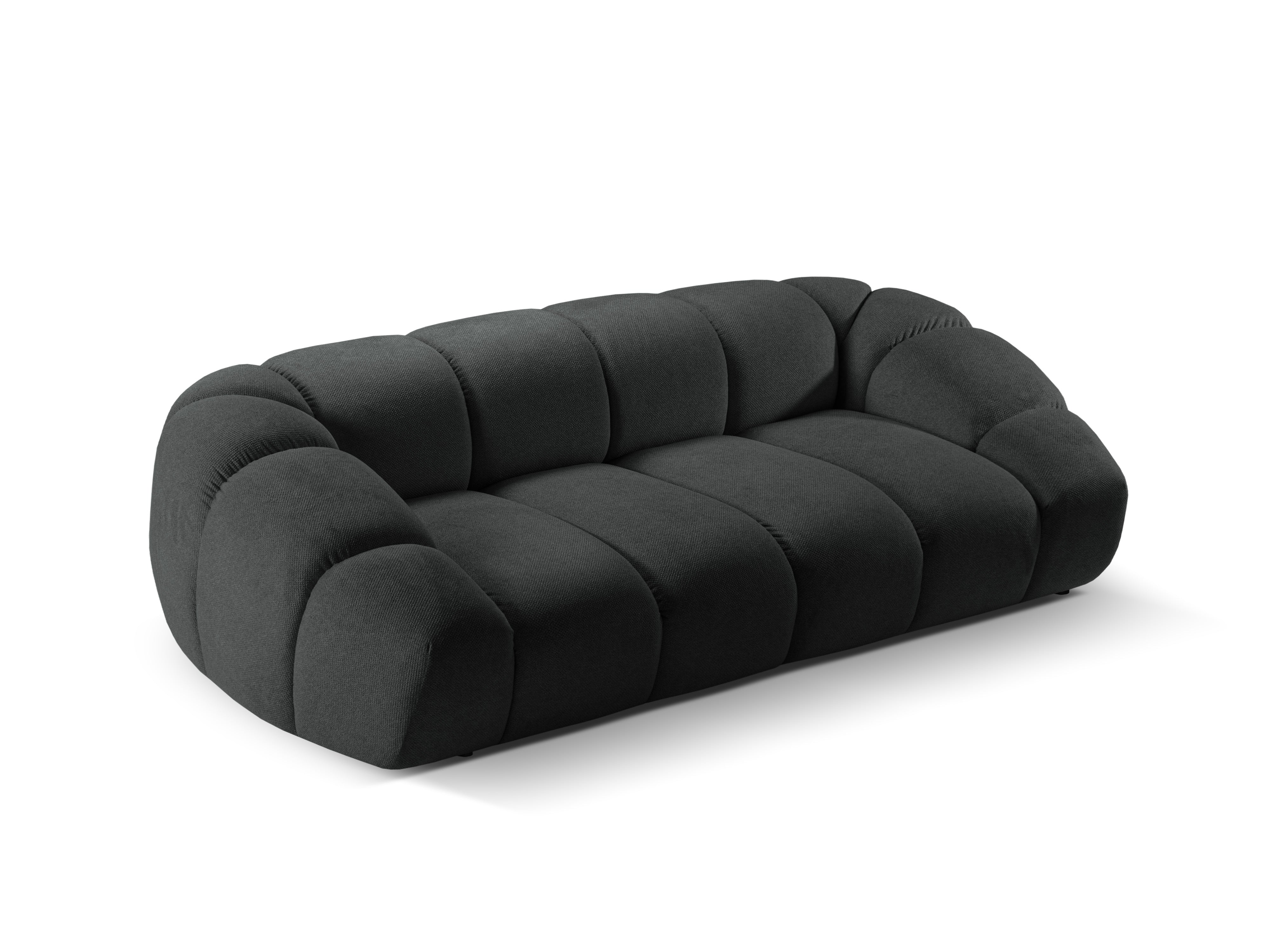 Sofa 2,5-osobowa DIANA antracytowy szenil