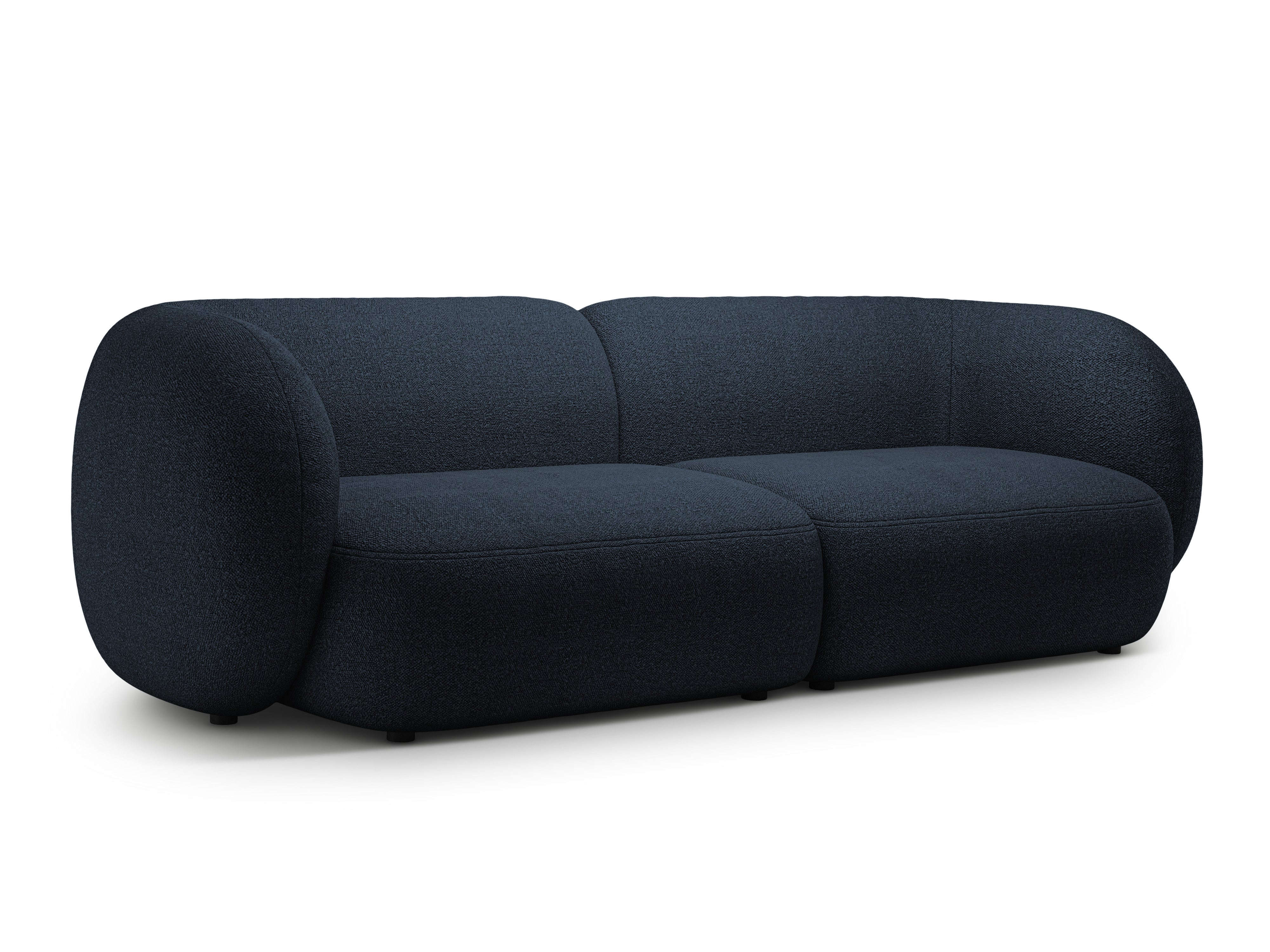 Sofa 4-osobowa KATE granatowy boucle