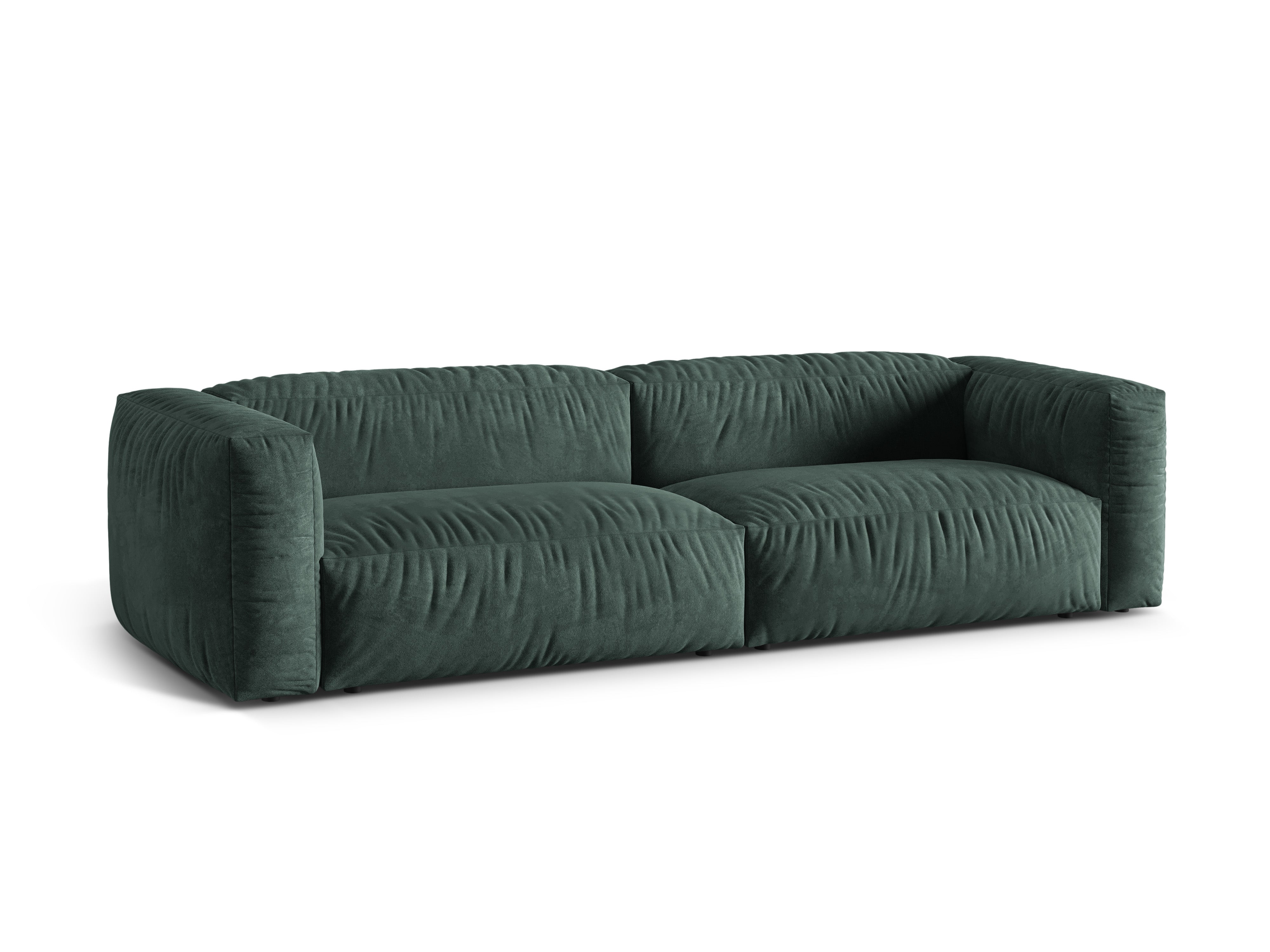 Modulares Sofa, "Martina", 4 Sitze, Benzin, 320x106x75
In Europa gemacht