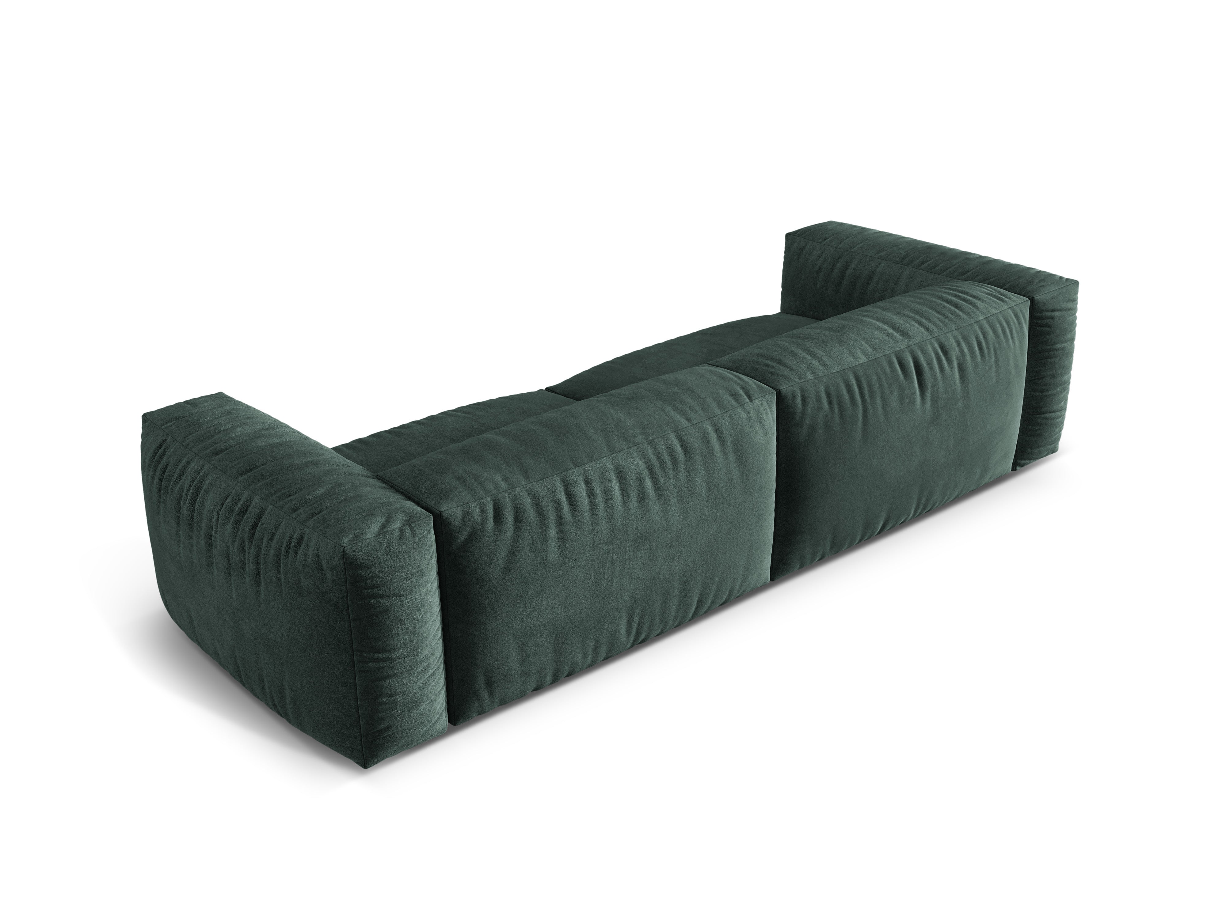 Modulares Sofa, "Martina", 4 Sitze, Benzin, 320x106x75
In Europa gemacht