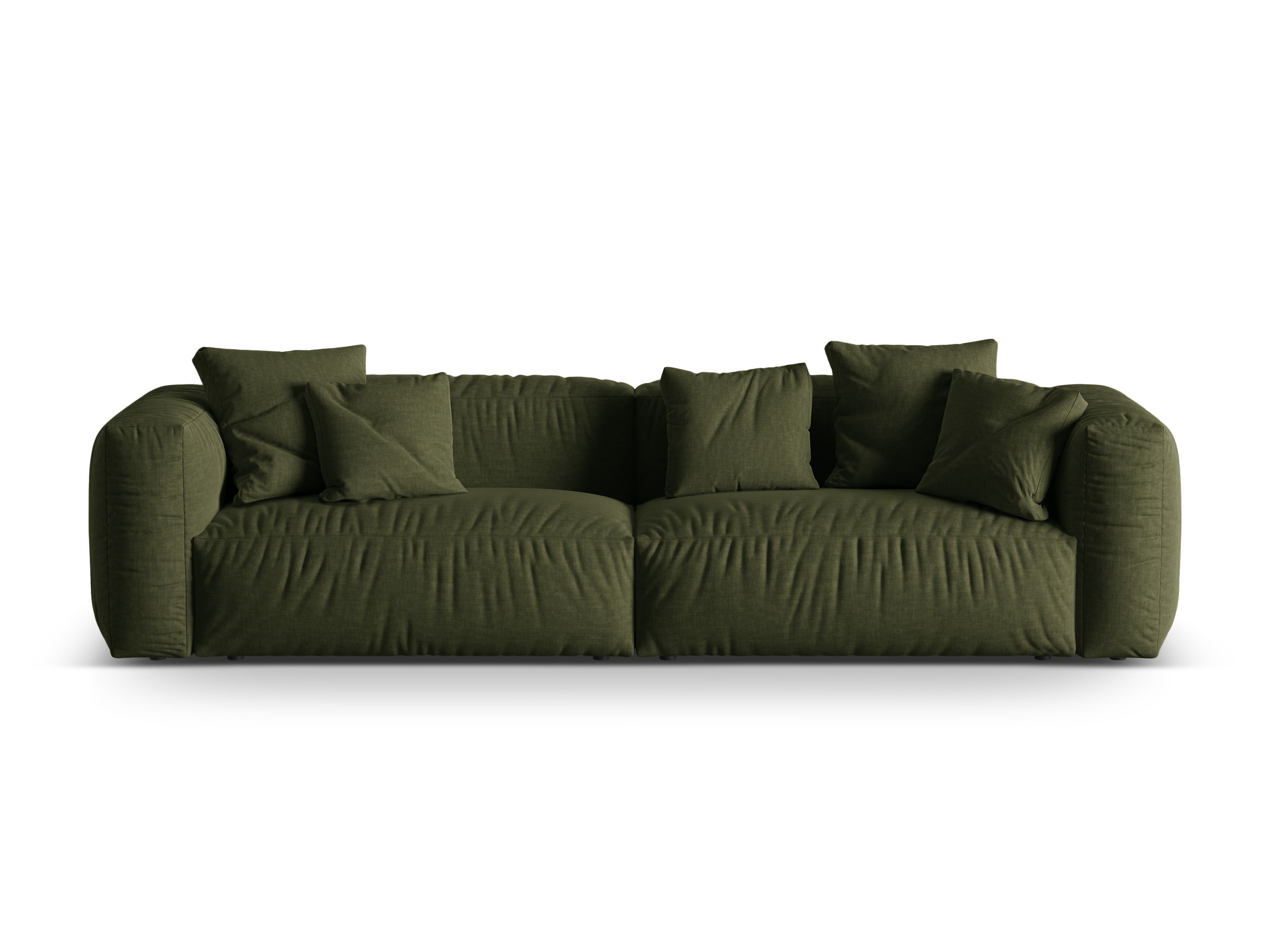 Modulares Sofa, "Martina", 4 Sitze, Grün, 320x106x75
In Europa gemacht