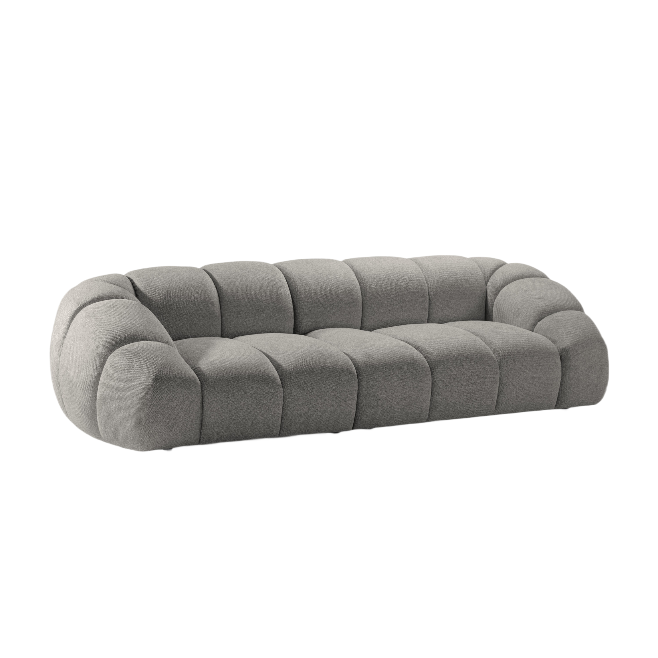 Sofa 4-osobowa DIANA jasnoszary szenil