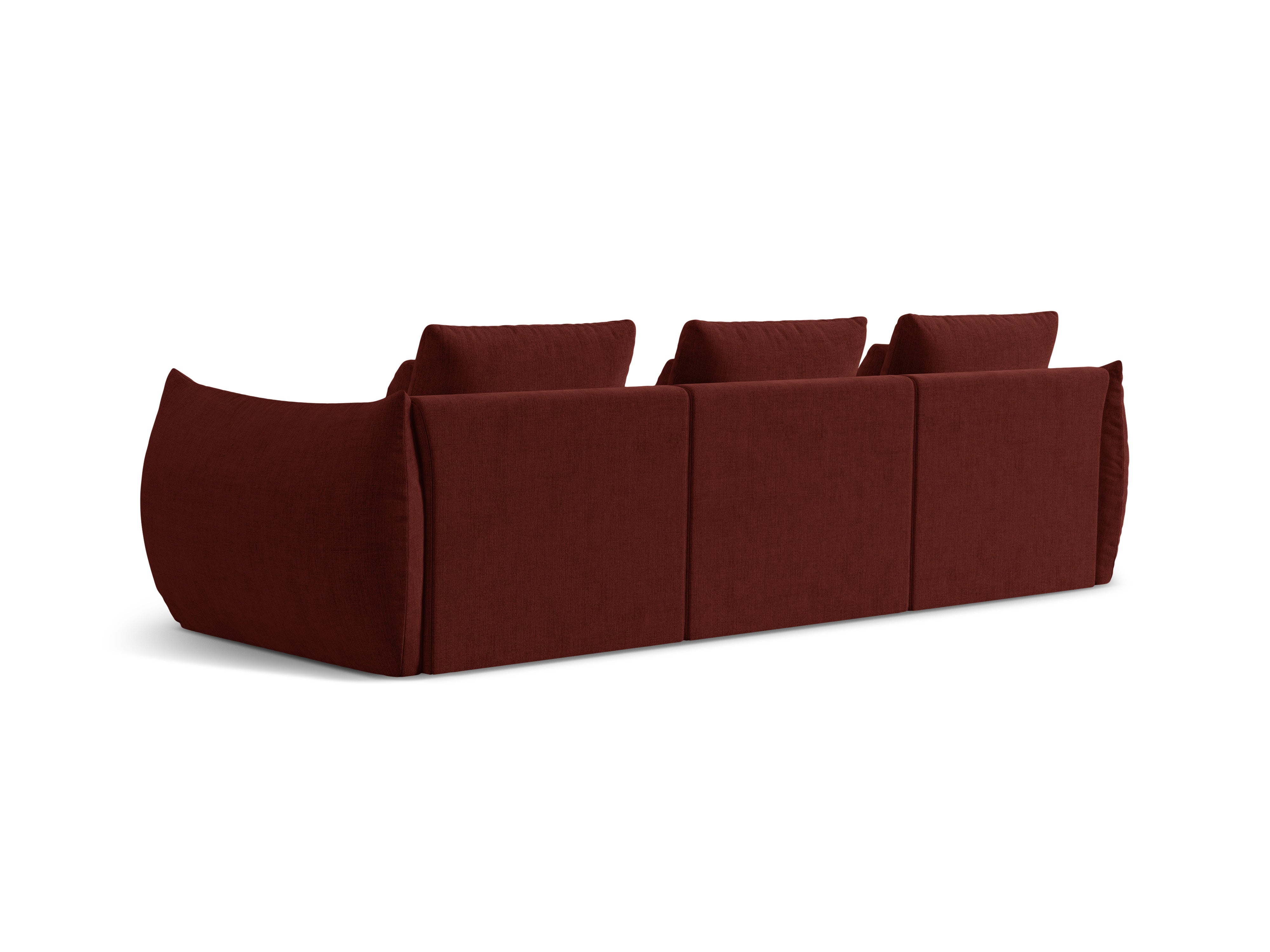 Sofa 4-osobowa BLOOM bordowy