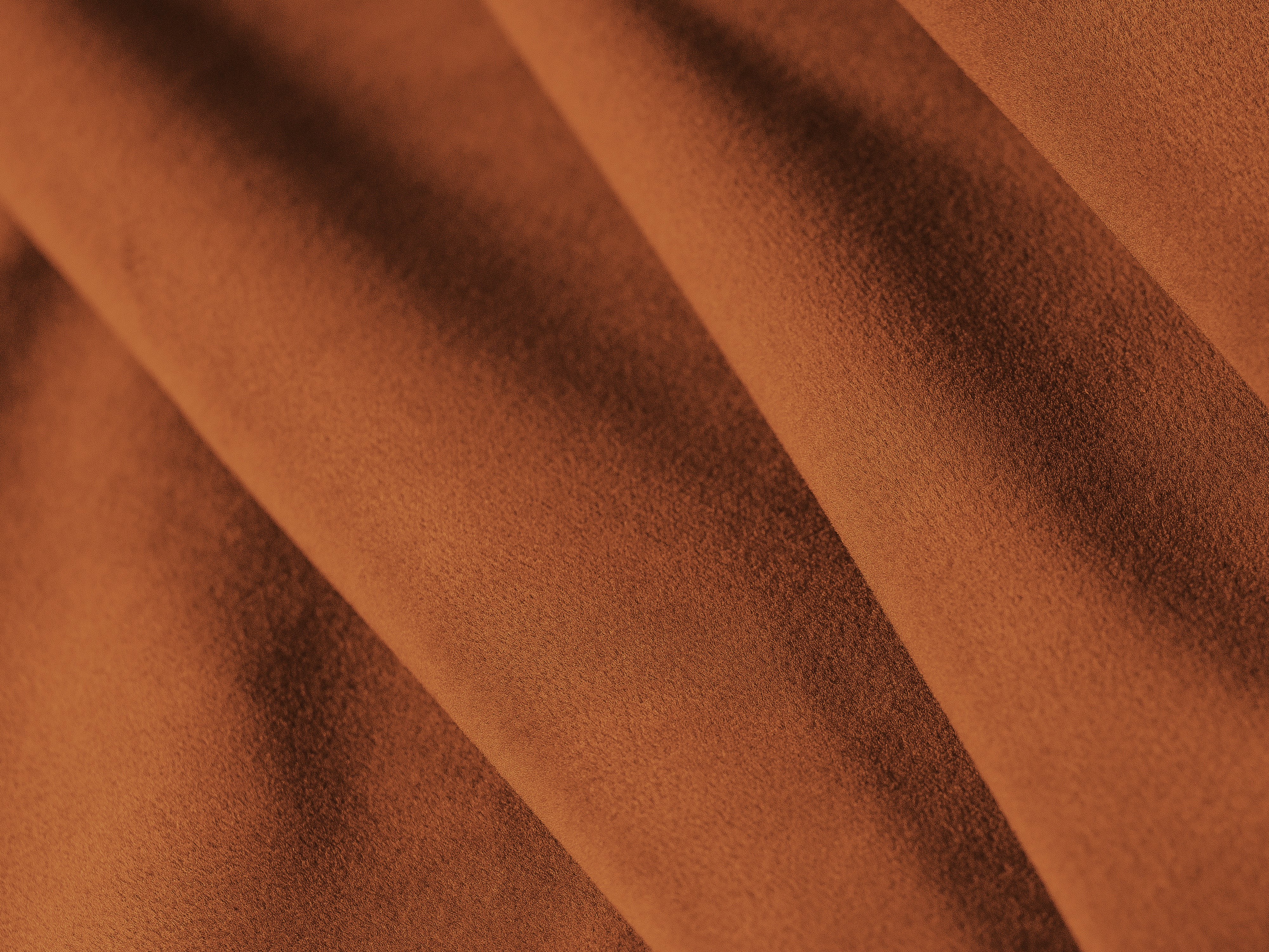 Fotel aksamitny KATE terracotta