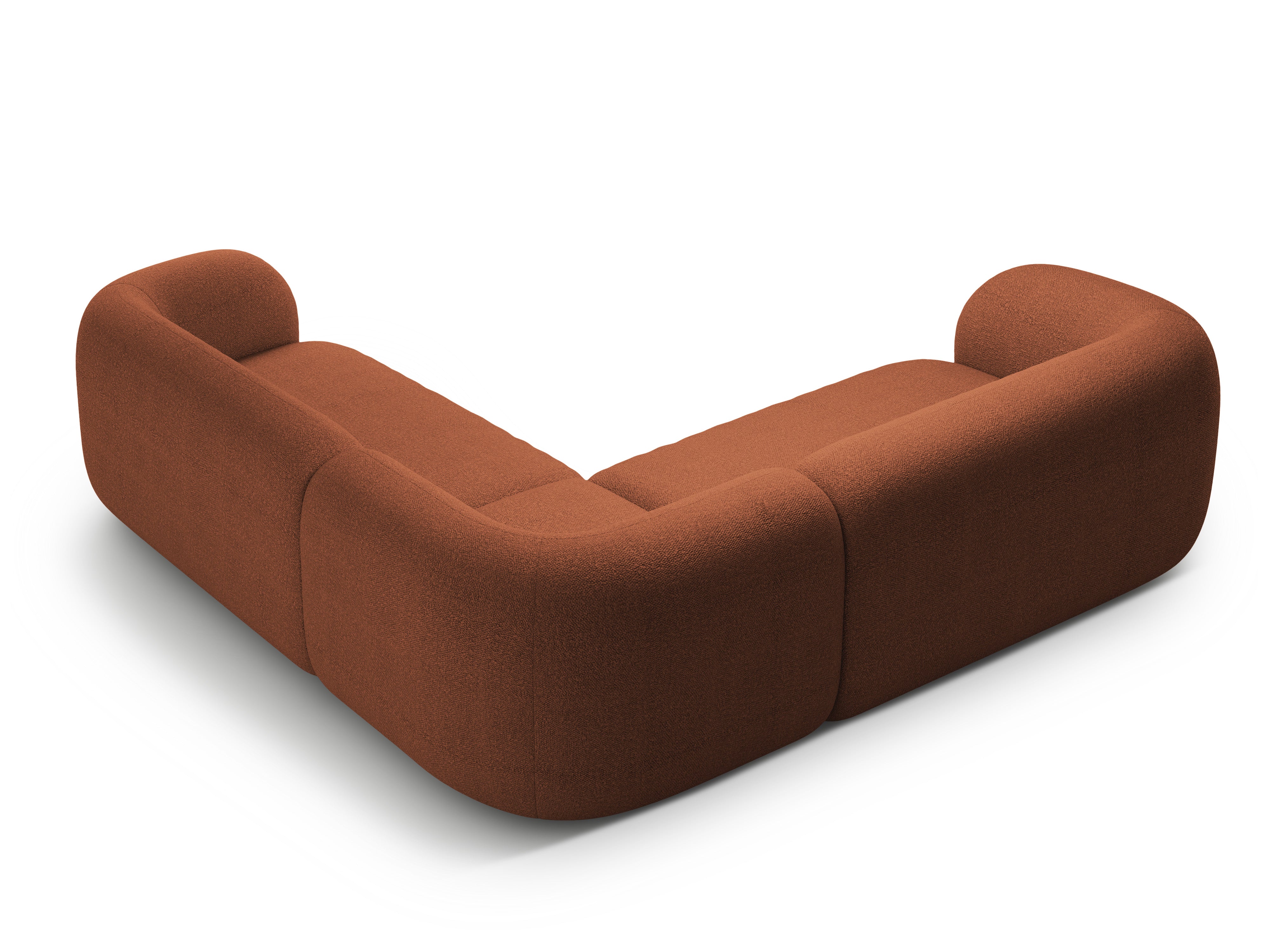 Narożnik symetryczny KATE terracotta boucle