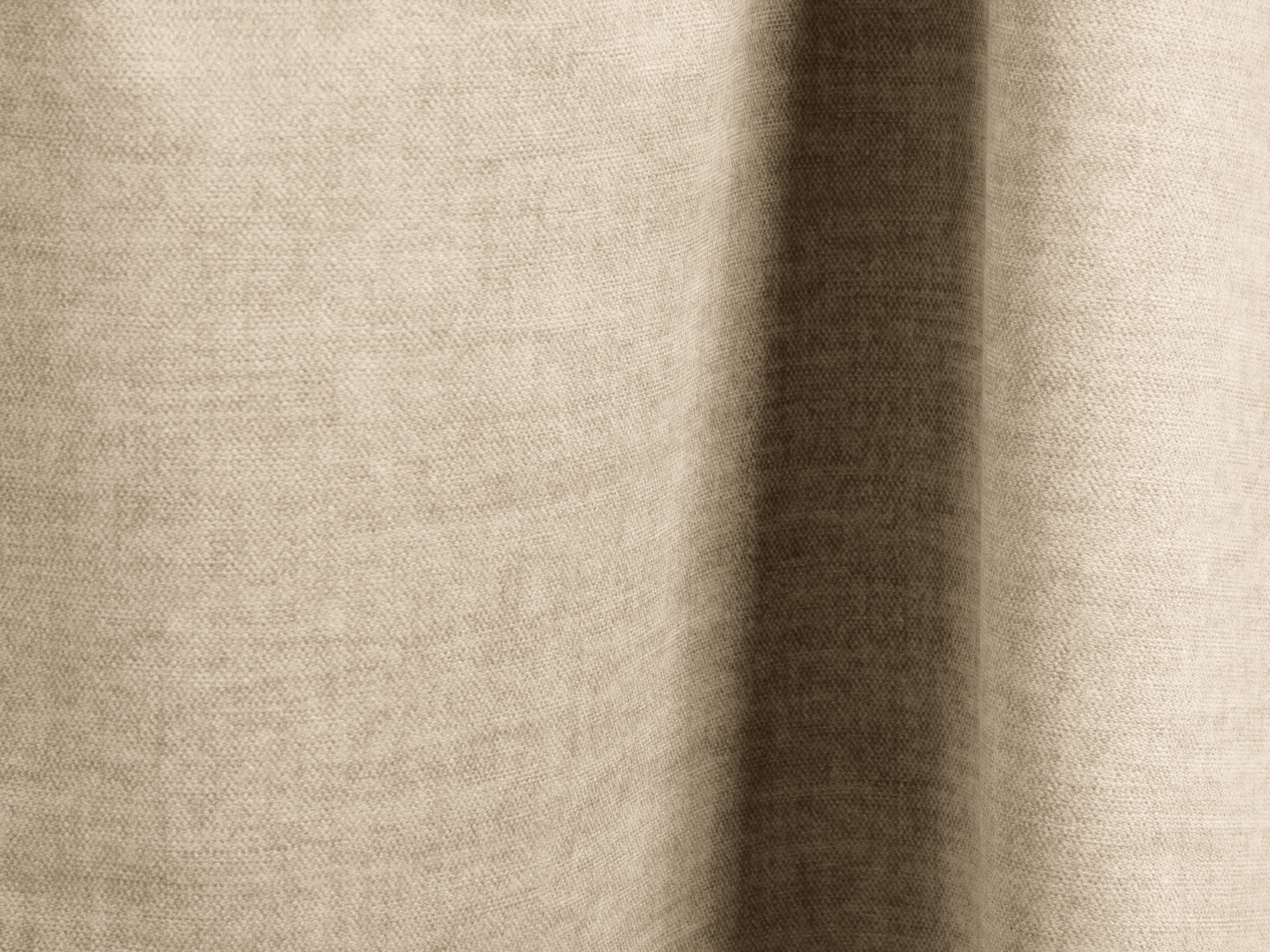 Velvet left -hand corner with Ella light beige sleeping function
