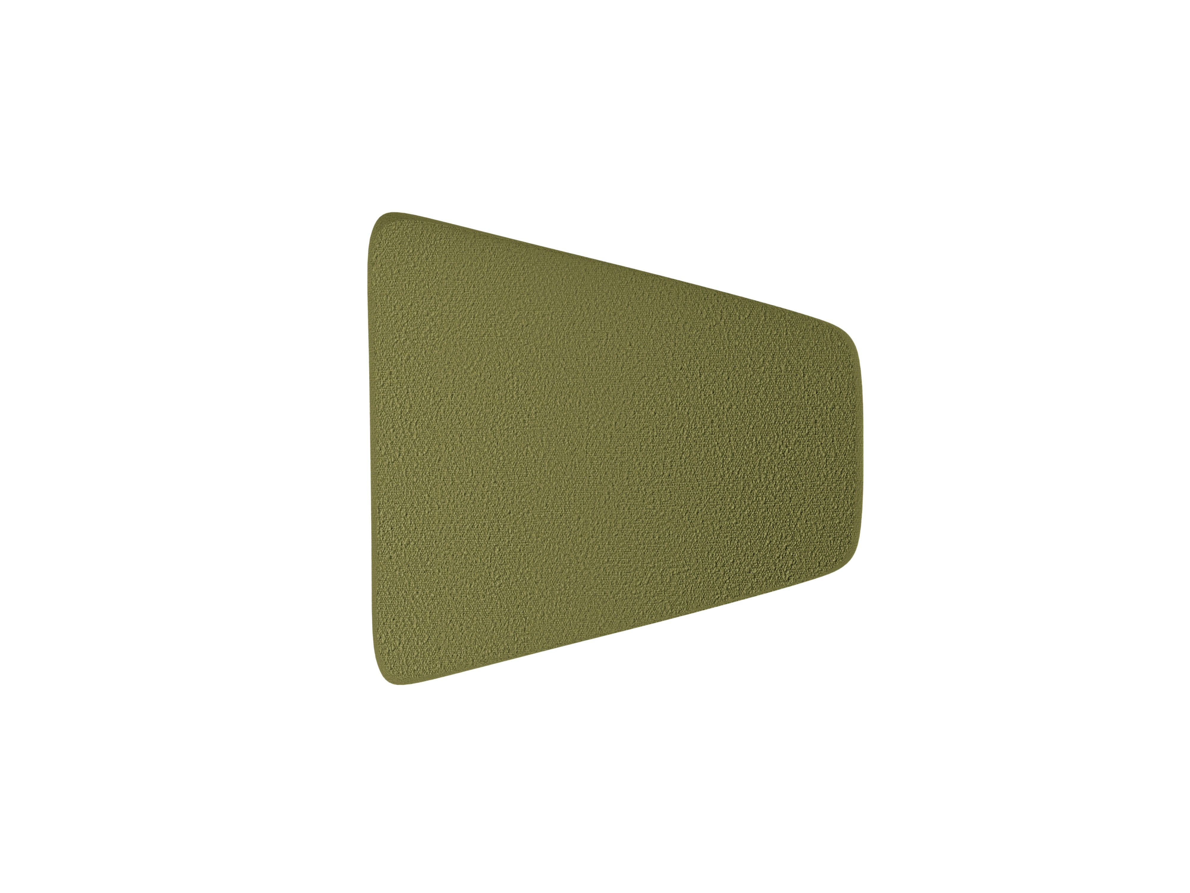 MILEY Pouf Green Boucle