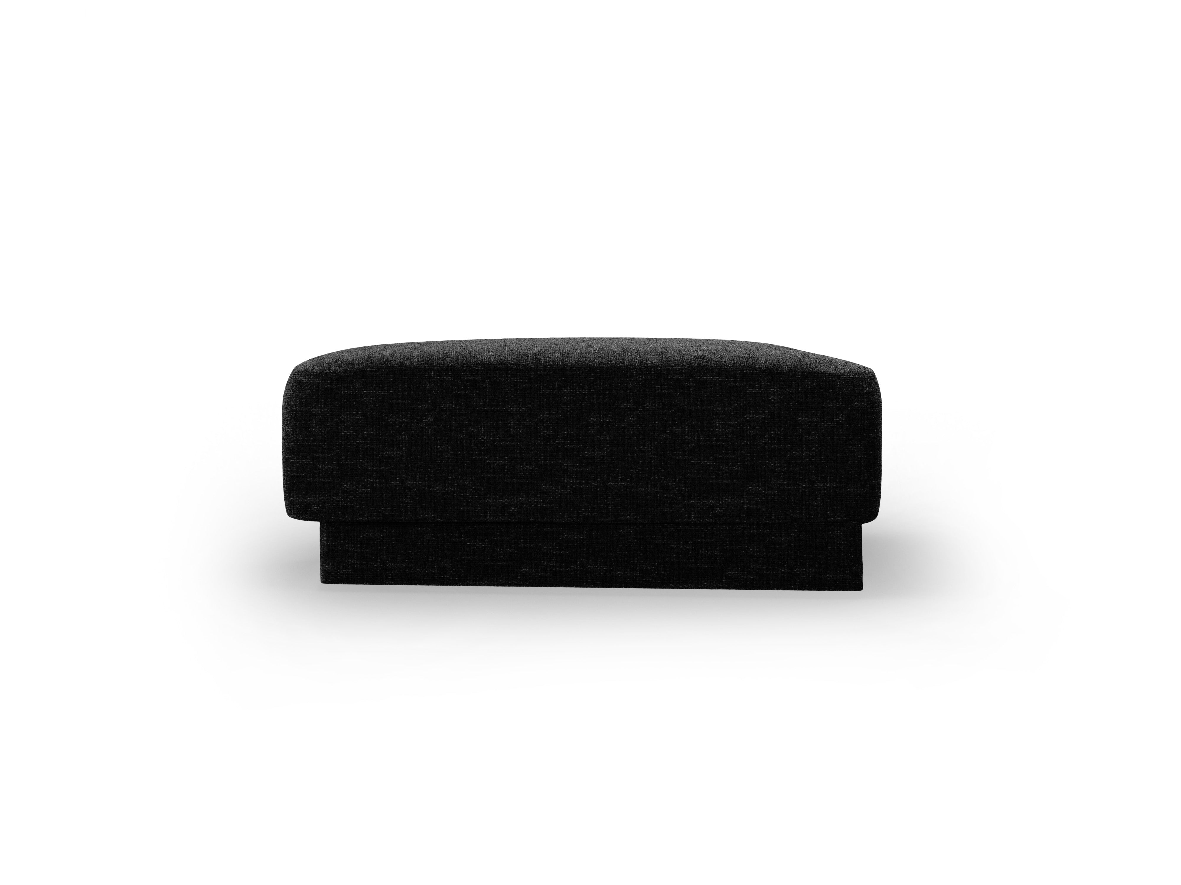 MILEY Puff Black Chenille Silky