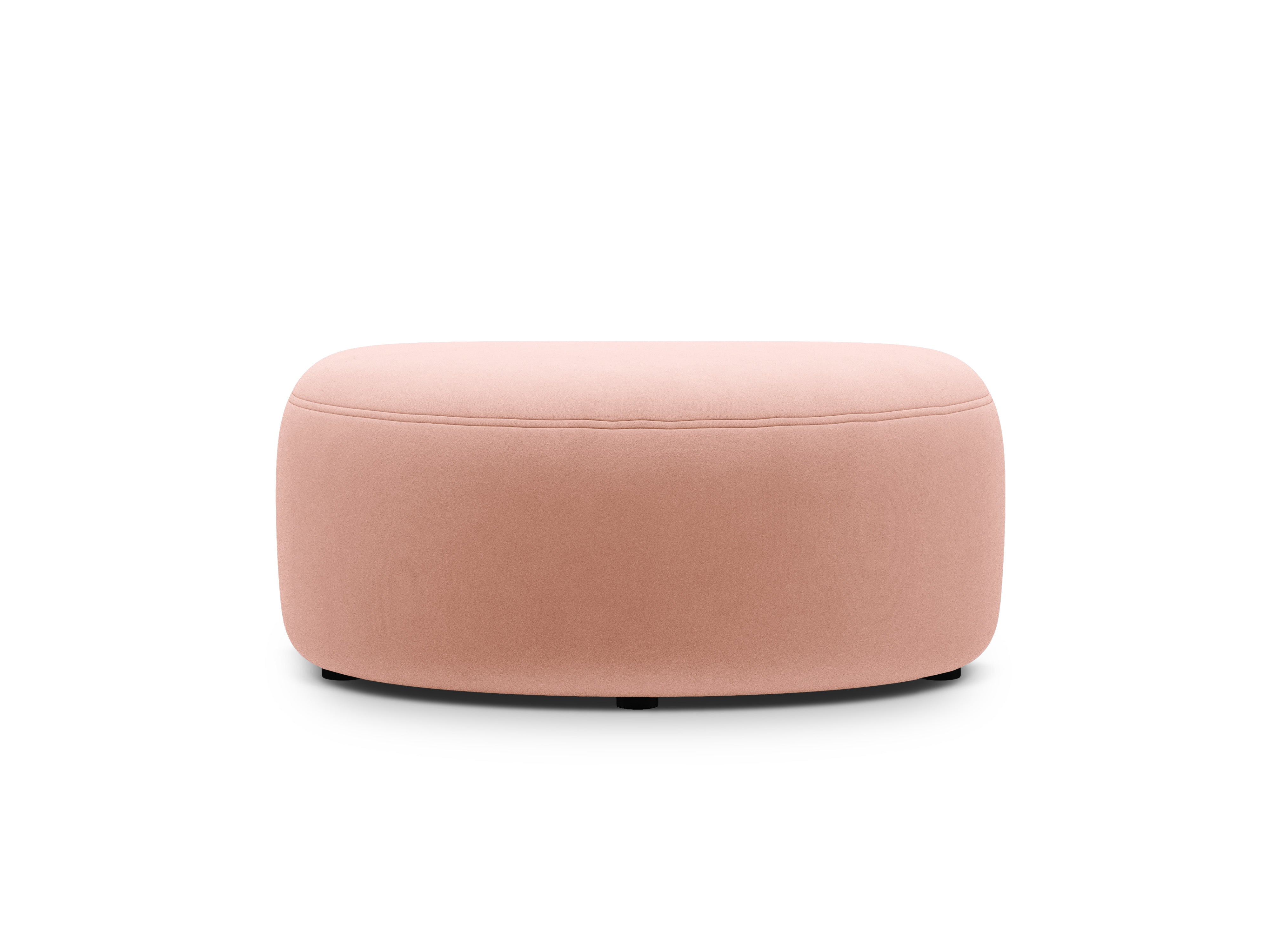 Samt Pouf KATE rosa