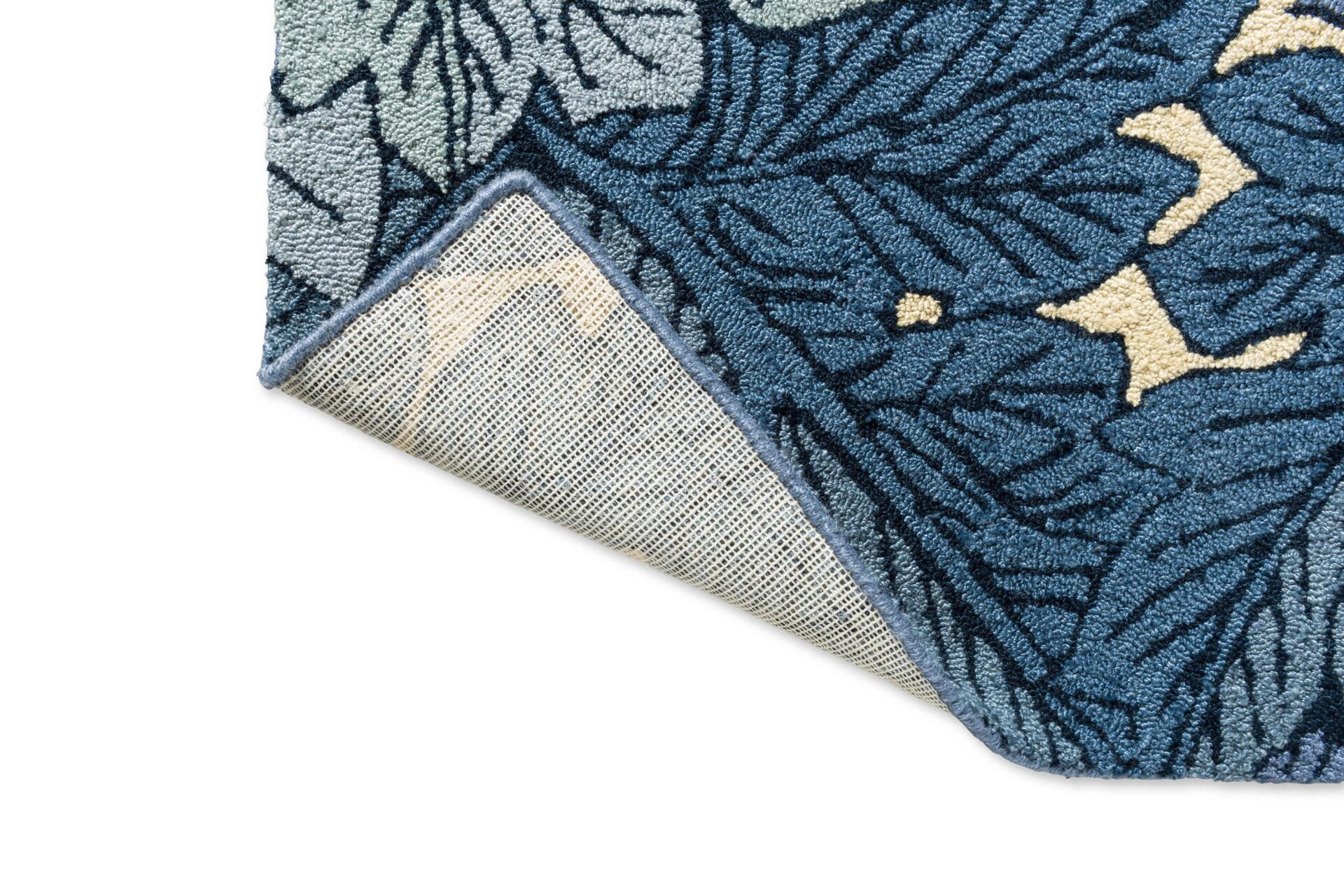 Dywan zewnętrzny ACANTHUS INDIGO niebieski