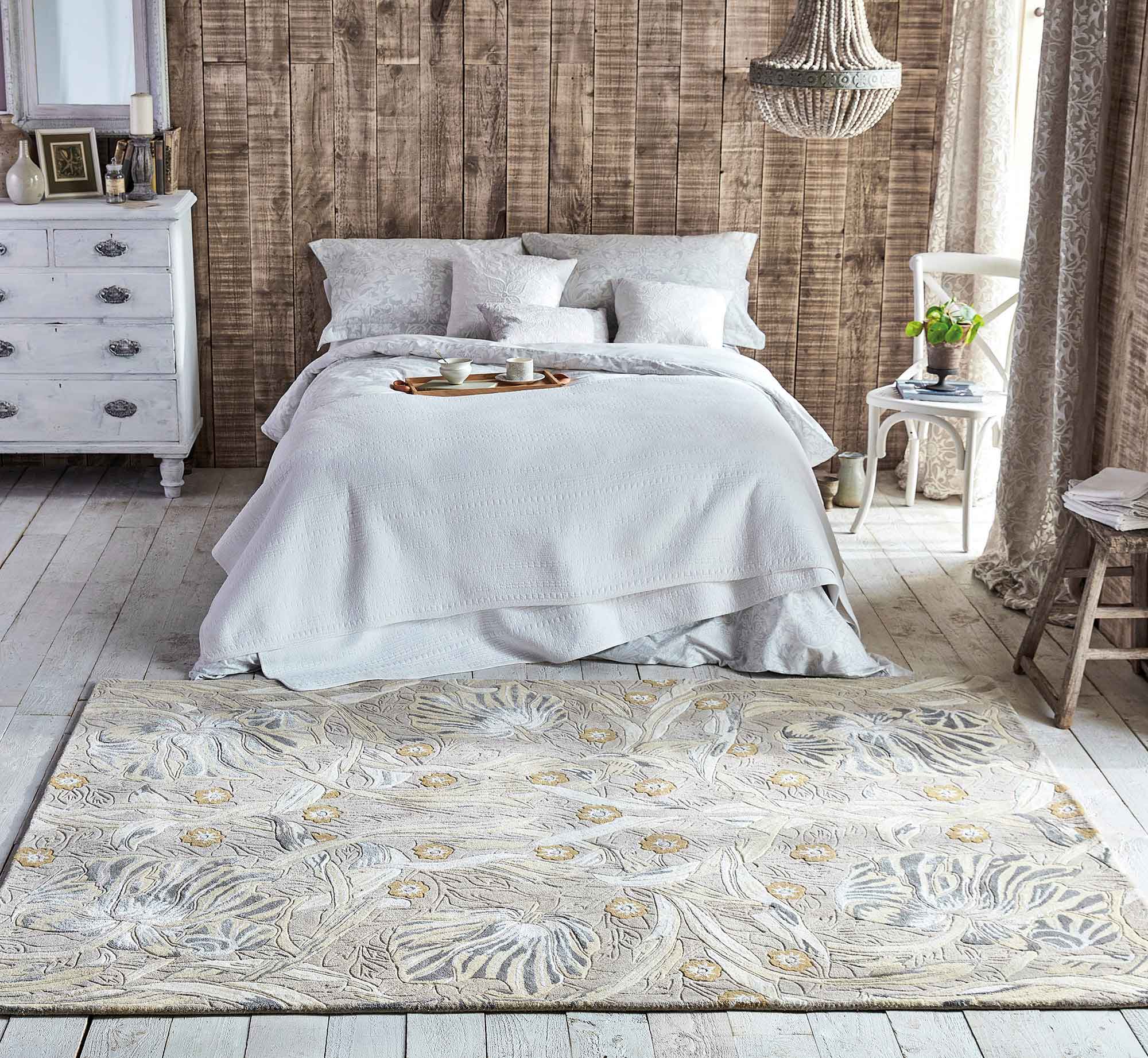 PimperNel Linen beige rug
