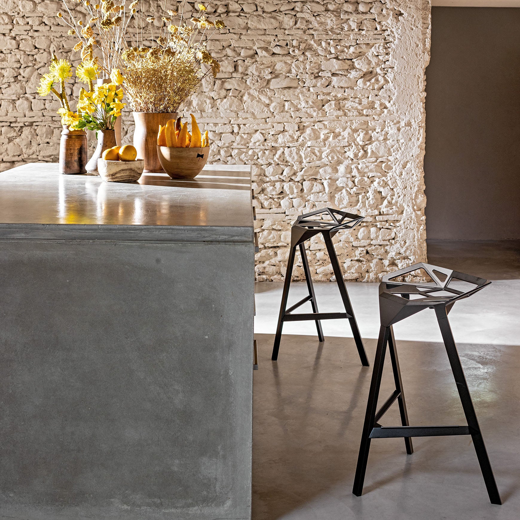 Hocker STOOL_ONE beige