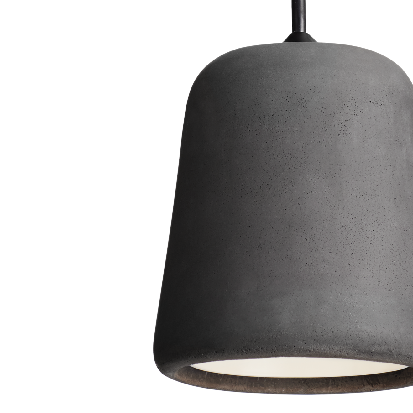 Lampa wisząca MATERIAL ciemny cement