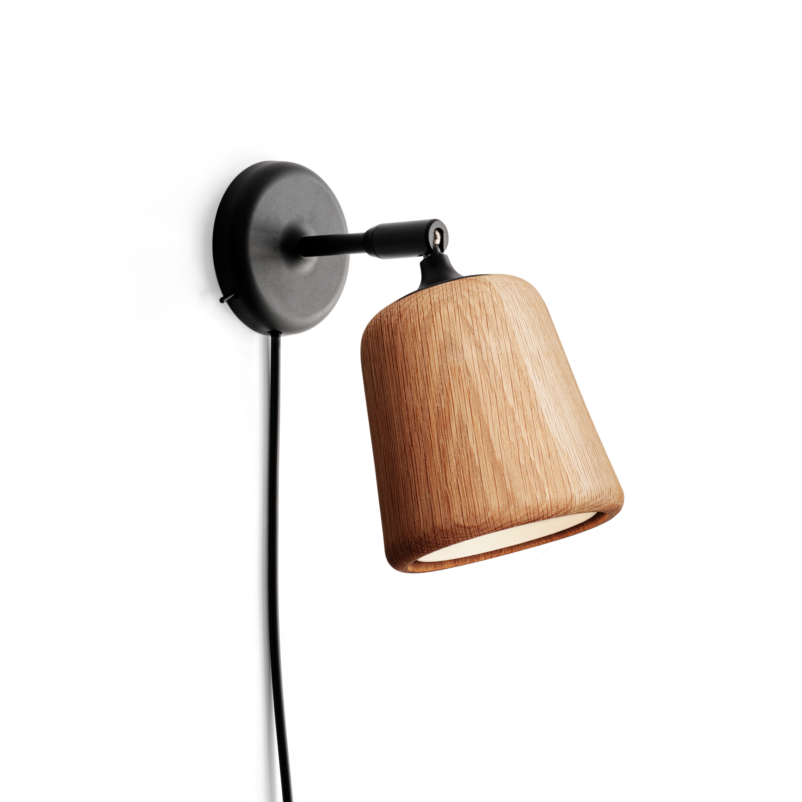 Lampa ścienna MATERIAL dębowy