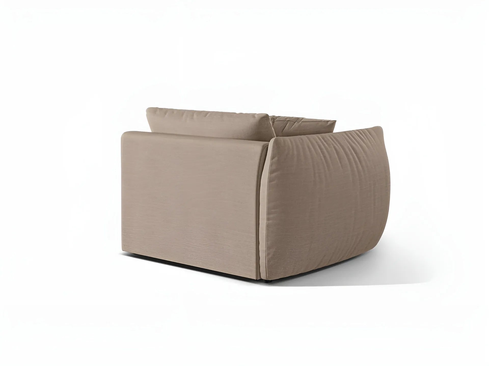 Sofa modułowa CHRIS - element szeroki lewostronny piaskowy szenil