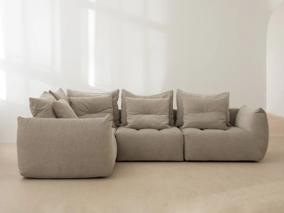 Sofa 4-osobowa BLOOM bordowy