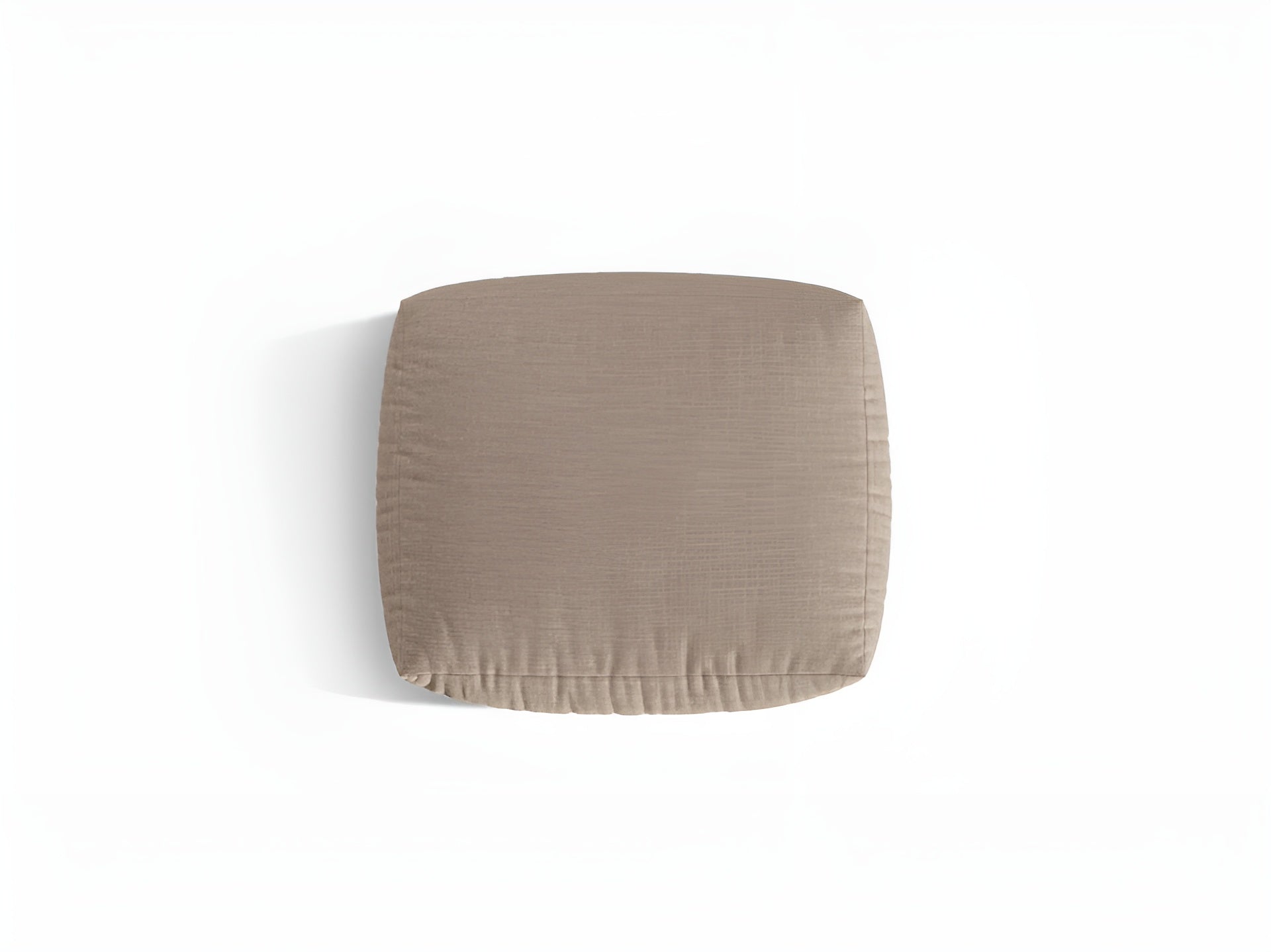 CHRIS sand chenille pouf