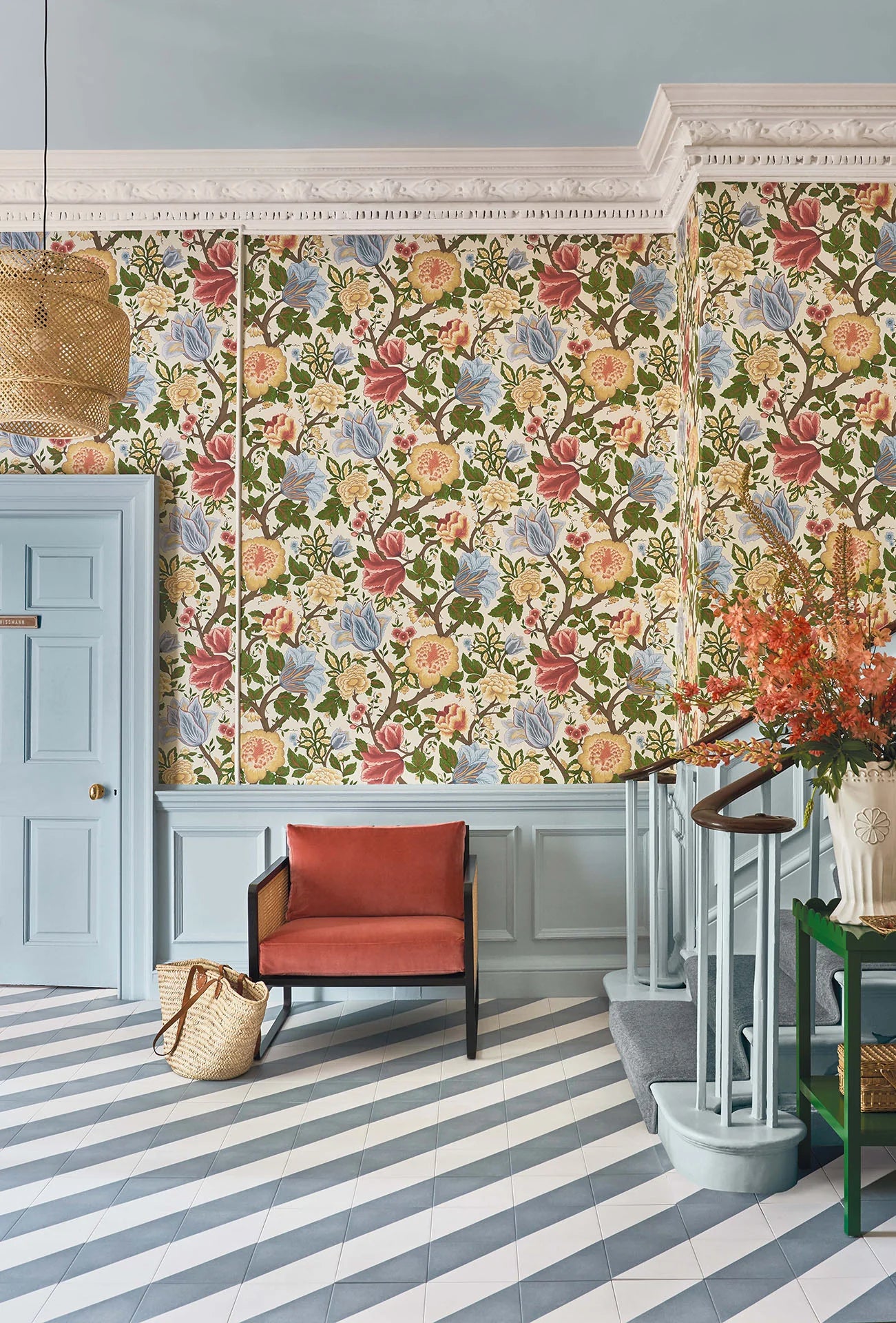 Tapeta THE PEARWOOD COLLECTION - Midsummer Bloom kremowy Cole & Son    Eye on Design