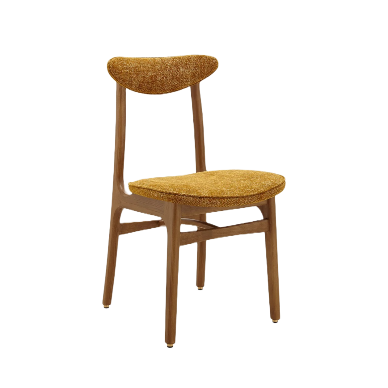 Krzesło 200-190 żółty w tkaninie Marble Mustard 366 concept    Eye on Design
