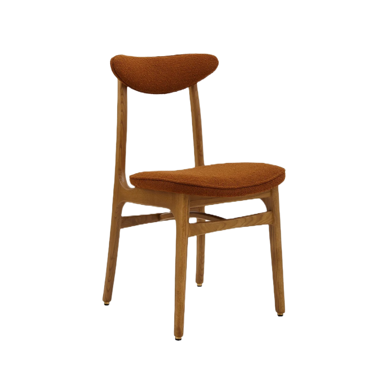 Krzesło 200-190 czerwony w tkaninie Boucle Sierra 366 concept    Eye on Design